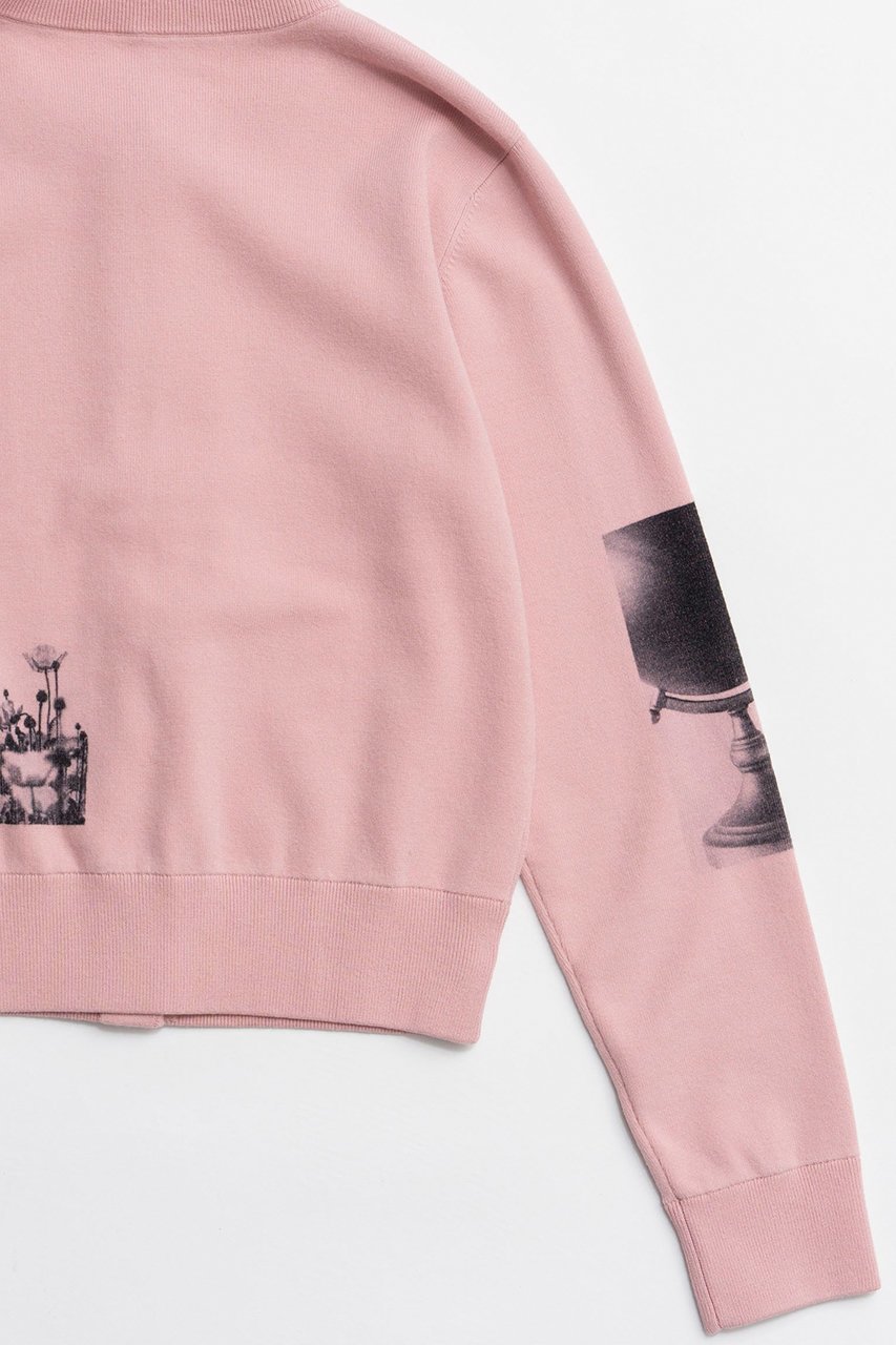 【メゾンスペシャル/MAISON SPECIAL】のPhoto Collage Compact Knit Cardigan/フォトコラージュコンパクトニットカーディガン 人気、トレンドファッション・服の通販 founy(ファニー) 　ファッション　Fashion　レディースファッション　Fashion for Women　トップス・カットソー　Cut & Sew Tops　ニット　Knit Tops & Sweaters　カーディガン・羽織り　Layered Style Cardigans　春　Spring　カーディガン　Cardigan, Knitwear　ストレッチ　Stretch, Stretchy Fabric　プリント　Print, Printed Pattern　ミラノリブ　Milano Rib, Milano Stitch　S/S・春夏　SS, Spring/Summer, Warm Season　夏　Summer　2026年　2026　other-7|ID: prp329100004818088 ipo3291000000035003288