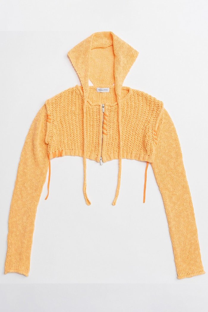 【メゾンスペシャル/MAISON SPECIAL】のZip Short Cardigan with Babouche Collar/バブーシュカ付ジップショートカーディガン インテリア・キッズ・メンズ・レディースファッション・服の通販 founy(ファニー) https://founy.com/ ファッション Fashion レディースファッション Fashion for Women トップス・カットソー Cut & Sew Tops ニット Knit Tops & Sweaters カーディガン・羽織り Layered Style Cardigans 春 Spring カーディガン Cardigan, Knitwear ショート Short, Short Length ハンド Hand, Handmade フロント Front, Front Design ボレロ Bolero, Short Cardigan S/S・春夏 SS, Spring/Summer, Warm Season おすすめ Recommended / Our Picks 夏 Summer 2026年 2026 |ID: prp329100004818091 ipo3291000000035003305