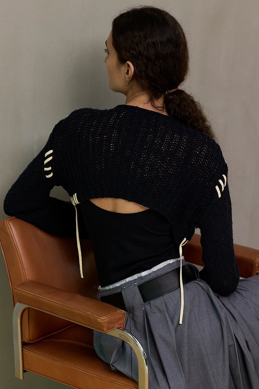 【メゾンスペシャル/MAISON SPECIAL】のZip Short Cardigan with Babouche Collar/バブーシュカ付ジップショートカーディガン 人気、トレンドファッション・服の通販 founy(ファニー) 　ファッション　Fashion　レディースファッション　Fashion for Women　トップス・カットソー　Cut & Sew Tops　ニット　Knit Tops & Sweaters　カーディガン・羽織り　Layered Style Cardigans　春　Spring　カーディガン　Cardigan, Knitwear　ショート　Short, Short Length　ハンド　Hand, Handmade　フロント　Front, Front Design　ボレロ　Bolero, Short Cardigan　S/S・春夏　SS, Spring/Summer, Warm Season　おすすめ　Recommended / Our Picks　夏　Summer　2026年　2026　other-3|ID: prp329100004818091 ipo3291000000035003311