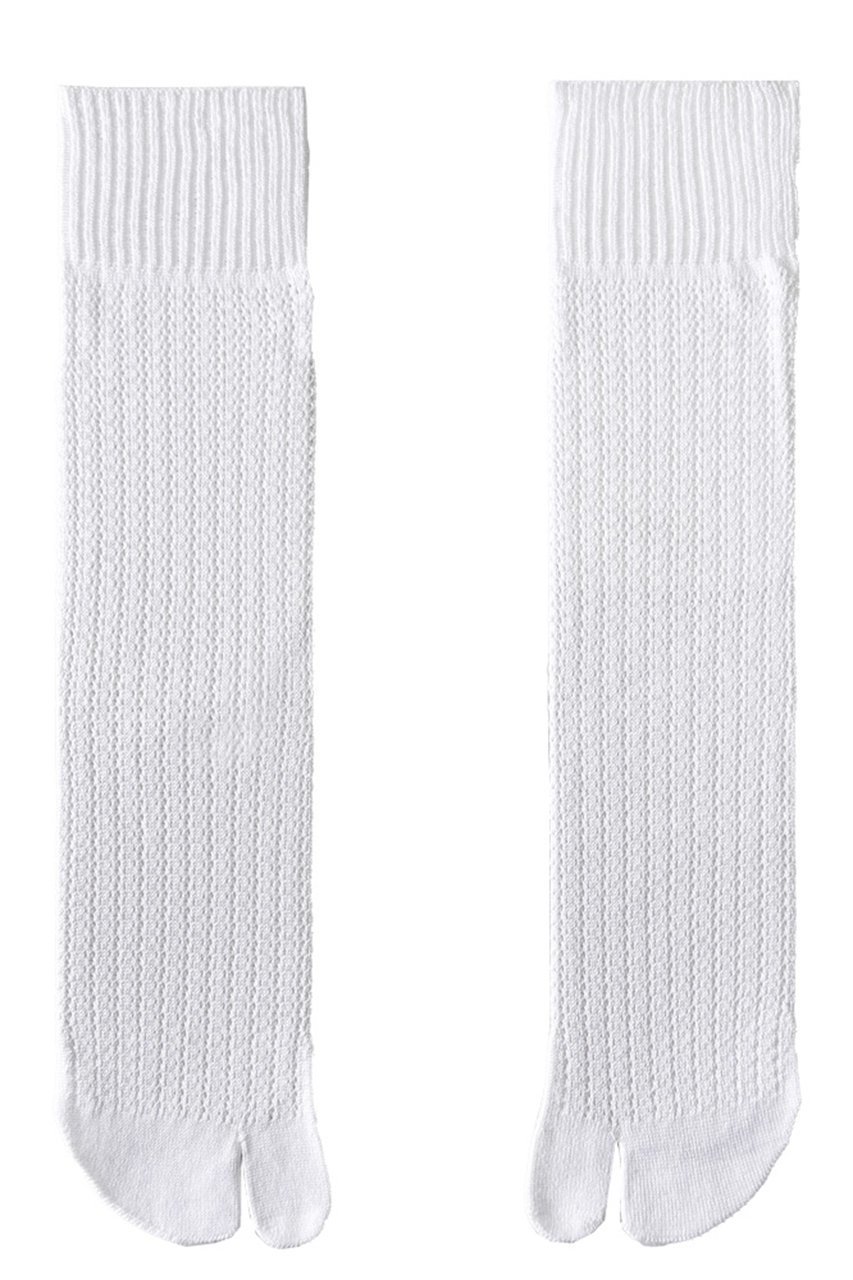 【ダブルアンドエフダブル/w&fw】のメッシュTABIソックス インテリア・キッズ・メンズ・レディースファッション・服の通販 founy(ファニー) 　ファッション　Fashion　レディースファッション　Fashion for Women　ソックス&靴下　Socks & Hosiery　レッグウェア・ストッキング　Legwear & Hosiery　サンダル　Sandals, Summer Shoes　シューズ　Shoes, Footwear　スニーカー　Sneakers, Trainers　ソックス　Socks, Hosiery　メッシュ　Mesh, Net Fabric　新作・新入荷　New Arrivals / New In　ホワイト|ID: prp329100004818093 ipo3291000000035003324