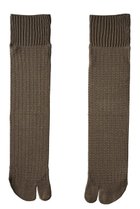 【ダブルアンドエフダブル/w&fw】のメッシュTABIソックス カーキ|ID: prp329100004818093 ipo3291000000036078254