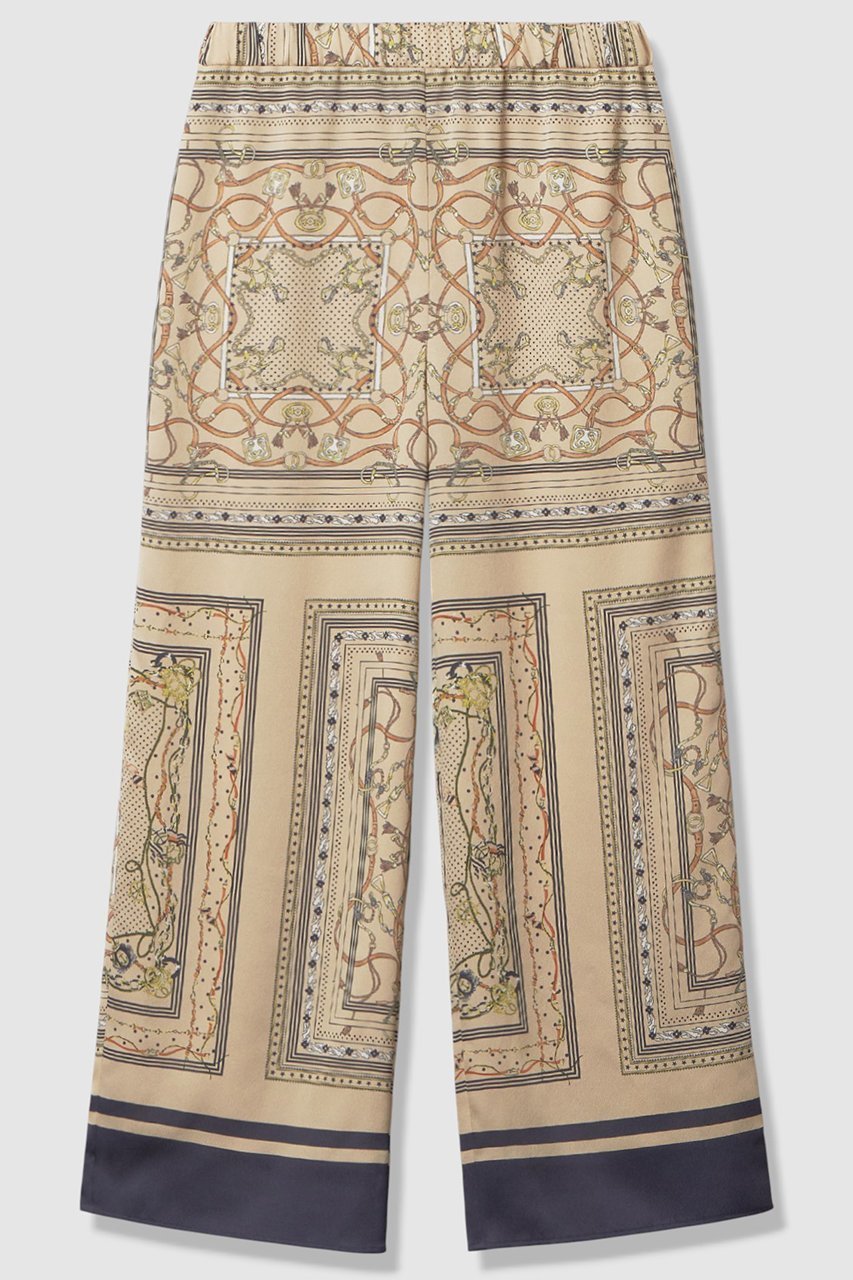 【アナイ/ANAYI】の【セットアップ対象商品】スカーフプリントイージーパンツ インテリア・キッズ・メンズ・レディースファッション・服の通販 founy(ファニー) 　ファッション　Fashion　レディースファッション　Fashion for Women　セットアップ　Matching Sets　レディースパンツ・ボトムス　Pants & Trousers / Bottoms　パンツ　Pants & Trousers　2026年　2026　おすすめ　Recommended / Our Picks　キャミソール　Camisole, Spaghetti Strap Top　スカーフ　Scarf, Neckwear　ストリング　String, Drawstring　セットアップ　Set-Up, Coordinated Outfit　チェーン　Chain, Chain Strap　ドット　Polka Dot, Dot Pattern　フィット　Fit, Slim Fit　プリント　Print, Printed Pattern　モチーフ　Motif, Design Theme　夏　Summer　春　Spring　S/S・春夏　SS, Spring/Summer, Warm Season　無地　Plain, Solid Color　ベージュ|ID: prp329100004819891 ipo3291000000035774556