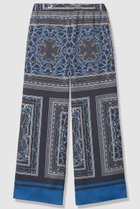 【アナイ/ANAYI】の【セットアップ対象商品】スカーフプリントイージーパンツ ネイビー|ID: prp329100004819891 ipo3291000000035774557