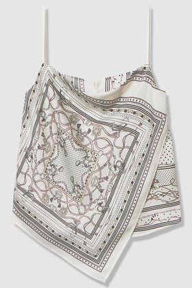 【アナイ/ANAYI】 【セットアップ対象商品】スカーフプリントキャミソール人気、トレンドファッション・服の通販 founy(ファニー) ファッション Fashion レディースファッション Fashion for Women トップス・カットソー Cut & Sew Tops キャミソール&ノースリーブ Camisoles & Sleeveless Tops シャツ・ブラウス・オフィスカジュアル Elegant Blouses & Button-Ups 2026年 2026 おすすめ Recommended / Our Picks アシンメトリー Asymmetrical Style カットソー Cut and Sewn Top キャミソール Camisole, Spaghetti Strap Top スカーフ Scarf, Neckwear セットアップ Set-Up, Coordinated Outfit チェーン Chain, Chain Strap トレンド Trend, Trending Now ドット Polka Dot, Dot Pattern ノースリーブ Sleeveless, No-Sleeve プリント Print, Printed Pattern モチーフ Motif, Design Theme 夏 Summer 春 Spring S/S・春夏 SS, Spring/Summer, Warm Season |ID:prp329100004819892