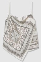 【アナイ/ANAYI】の【セットアップ対象商品】スカーフプリントキャミソール 人気、トレンドファッション・服の通販 founy(ファニー) ファッション Fashion レディースファッション Fashion for Women トップス・カットソー Cut & Sew Tops キャミソール&ノースリーブ Camisoles & Sleeveless Tops シャツ・ブラウス・オフィスカジュアル Elegant Blouses & Button-Ups 2026年 2026 おすすめ Recommended / Our Picks アシンメトリー Asymmetrical Style カットソー Cut and Sewn Top キャミソール Camisole, Spaghetti Strap Top スカーフ Scarf, Neckwear セットアップ Set-Up, Coordinated Outfit チェーン Chain, Chain Strap トレンド Trend, Trending Now ドット Polka Dot, Dot Pattern ノースリーブ Sleeveless, No-Sleeve プリント Print, Printed Pattern モチーフ Motif, Design Theme 夏 Summer 春 Spring S/S・春夏 SS, Spring/Summer, Warm Season |ID:prp329100004819892