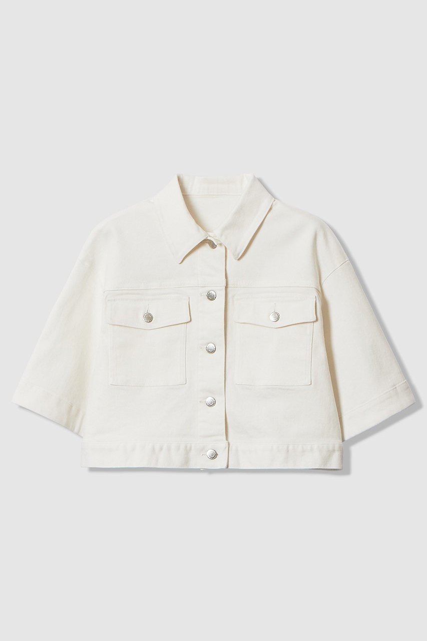 【アナイ/ANAYI】のストレッチデニムハーフスリーブ ジャケット 人気、トレンドファッション・服の通販 founy(ファニー) 　ファッション　Fashion　レディースファッション　Fashion for Women　アウター　Coat / Outerwear Collection　レディースジャケット・軽アウター　Jackets　2026年　2026　コンパクト　Compact, Small Size　ジャケット　Jacket, Outerwear　ストレッチ　Stretch, Stretchy Fabric　デニム　Denim, Jeans Material　バランス　Balance, Style Balance　ポケット　Pocket, Pocket Detail　ロング　Long, Long-Length　夏　Summer　春　Spring　S/S・春夏　SS, Spring/Summer, Warm Season　 other-1|ID: prp329100004819893 ipo3291000000035022781