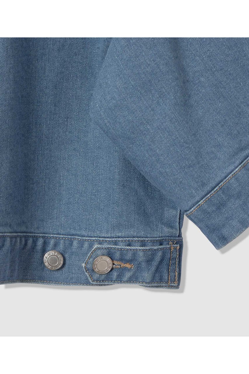 【アナイ/ANAYI】のストレッチデニムハーフスリーブ ジャケット 人気、トレンドファッション・服の通販 founy(ファニー) 　ファッション　Fashion　レディースファッション　Fashion for Women　アウター　Coat / Outerwear Collection　レディースジャケット・軽アウター　Jackets　2026年　2026　コンパクト　Compact, Small Size　ジャケット　Jacket, Outerwear　ストレッチ　Stretch, Stretchy Fabric　デニム　Denim, Jeans Material　バランス　Balance, Style Balance　ポケット　Pocket, Pocket Detail　ロング　Long, Long-Length　再入荷　Restock / Back in Stock　夏　Summer　春　Spring　S/S・春夏　SS, Spring/Summer, Warm Season　other-6|ID: prp329100004819893 ipo3291000000035670896