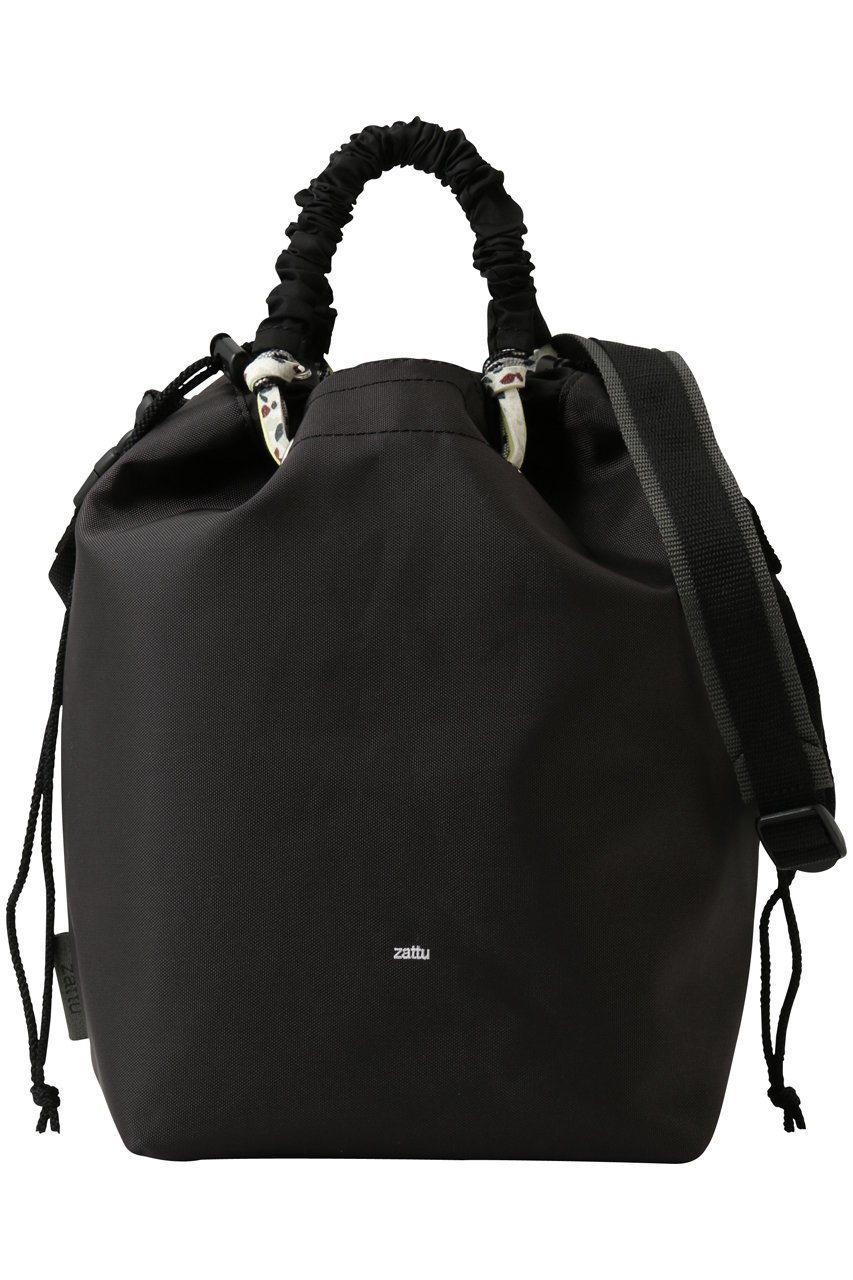 【ザッツ/zattu】のCORPY-LQ ナイロン2wayドローストリングバッグ インテリア・キッズ・メンズ・レディースファッション・服の通販 founy(ファニー) 　ファッション　Fashion　レディースファッション　Fashion for Women　バッグ　Bags　2026年　2026　ユニセックス　Unisex, Genderless　コンパクト　Compact, Small Size　ショルダー　Shoulder, Shoulder Strap　夏　Summer　春　Spring　S/S・春夏　SS, Spring/Summer, Warm Season　軽量　Lightweight, Ultra Light　オフブラック|ID: prp329100004819897 ipo3291000000035774588