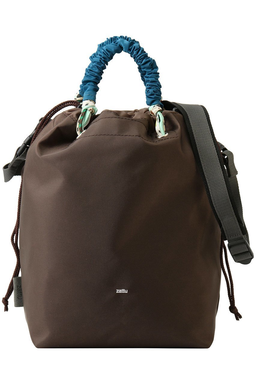【ザッツ/zattu】のCORPY-LQ ナイロン2wayドローストリングバッグ インテリア・キッズ・メンズ・レディースファッション・服の通販 founy(ファニー) 　ファッション　Fashion　レディースファッション　Fashion for Women　バッグ　Bags　2026年　2026　ユニセックス　Unisex, Genderless　コンパクト　Compact, Small Size　ショルダー　Shoulder, Shoulder Strap　夏　Summer　春　Spring　S/S・春夏　SS, Spring/Summer, Warm Season　軽量　Lightweight, Ultra Light　ダークブラウン|ID: prp329100004819897 ipo3291000000035774590