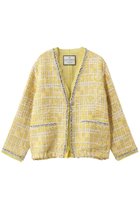 【ルール ロジェット/leur logette】のツイードジャケット 人気、トレンドファッション・服の通販 founy(ファニー) ファッション Fashion レディースファッション Fashion for Women アウター Coat / Outerwear Collection レディースジャケット・軽アウター Jackets 2026年 2026 オケージョン Occasion Wear シフォン Chiffon, Lightweight Fabric ジャケット Jacket, Outerwear ツイード Twill, Twill Weave トリミング Trimming, Decorative Edge フランス France, French ブレード Braid, Decorative Trim 夏 Summer 手編み Hand-Knitted, Handmade Knit 春 Spring S/S・春夏 SS, Spring/Summer, Warm Season thumbnail イエロー|ID: prp329100004820705 ipo3291000000035031357