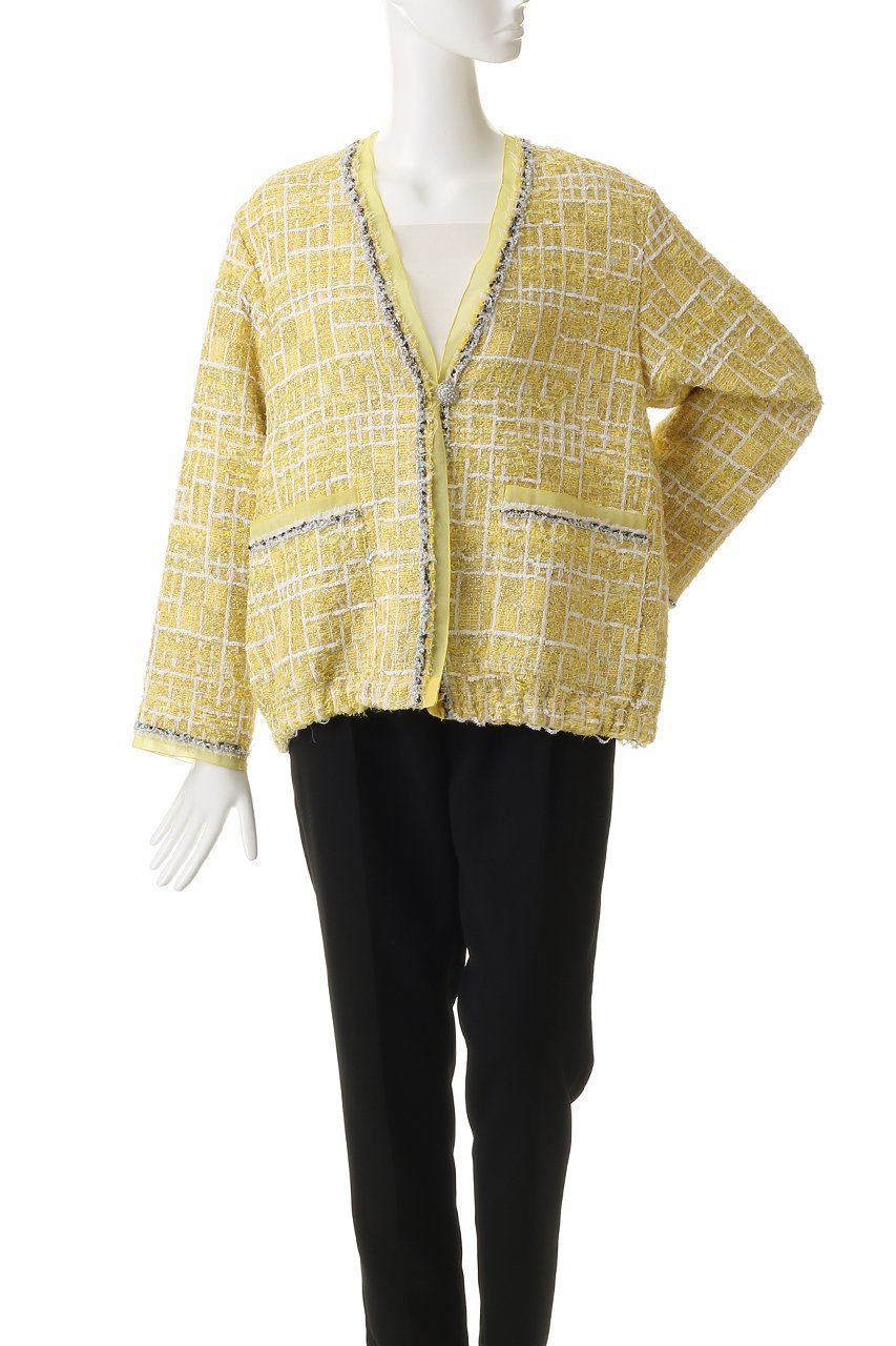 【ルール ロジェット/leur logette】のツイードジャケット 人気、トレンドファッション・服の通販 founy(ファニー) 　ファッション　Fashion　レディースファッション　Fashion for Women　アウター　Coat / Outerwear Collection　レディースジャケット・軽アウター　Jackets　2026年　2026　オケージョン　Occasion Wear　シフォン　Chiffon, Lightweight Fabric　ジャケット　Jacket, Outerwear　ツイード　Twill, Twill Weave　トリミング　Trimming, Decorative Edge　フランス　France, French　ブレード　Braid, Decorative Trim　夏　Summer　手編み　Hand-Knitted, Handmade Knit　春　Spring　S/S・春夏　SS, Spring/Summer, Warm Season　other-2|ID: prp329100004820705 ipo3291000000035031358