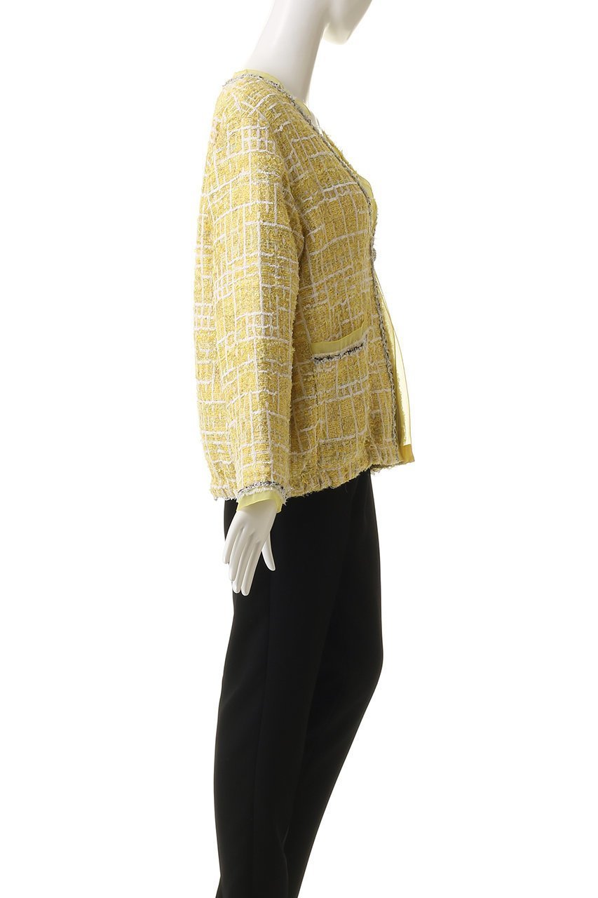 【ルール ロジェット/leur logette】のツイードジャケット 人気、トレンドファッション・服の通販 founy(ファニー) 　ファッション　Fashion　レディースファッション　Fashion for Women　アウター　Coat / Outerwear Collection　レディースジャケット・軽アウター　Jackets　2026年　2026　オケージョン　Occasion Wear　シフォン　Chiffon, Lightweight Fabric　ジャケット　Jacket, Outerwear　ツイード　Twill, Twill Weave　トリミング　Trimming, Decorative Edge　フランス　France, French　ブレード　Braid, Decorative Trim　夏　Summer　手編み　Hand-Knitted, Handmade Knit　春　Spring　S/S・春夏　SS, Spring/Summer, Warm Season　other-3|ID: prp329100004820705 ipo3291000000035031359