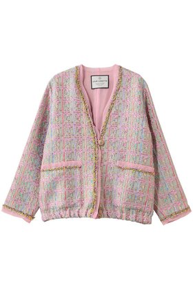 【ルール ロジェット/leur logette】のツイードジャケット 人気、トレンドファッション・服の通販 founy(ファニー) ファッション Fashion レディースファッション Fashion for Women アウター Coat / Outerwear Collection レディースジャケット・軽アウター Jackets 2026年 2026 オケージョン Occasion Wear シフォン Chiffon, Lightweight Fabric ジャケット Jacket, Outerwear ツイード Twill, Twill Weave トリミング Trimming, Decorative Edge フランス France, French ブレード Braid, Decorative Trim 夏 Summer 手編み Hand-Knitted, Handmade Knit 春 Spring S/S・春夏 SS, Spring/Summer, Warm Season |ID:prp329100004820705