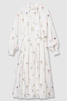 【アナイ/ANAYI】のボタニカルサテンプリントタック ワンピース 人気、トレンドファッション・服の通販 founy(ファニー) ファッション Fashion レディースファッション Fashion for Women ワンピース Dresses チュニック Tunic Tops & Dresses 2026年 2026 クラシカル Classical, Vintage-Inspired チュニック Tunic, Long Top プリーツ Pleats, Pleated ボタニカル Botanical, Floral Pattern メタル Metal, Metal Parts モチーフ Motif, Design Theme ロング Long, Long-Length 夏 Summer 春 Spring S/S・春夏 SS, Spring/Summer, Warm Season |ID:prp329100004821413