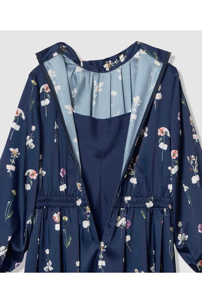 【アナイ/ANAYI】のボタニカルサテンプリントタック ワンピース 人気、トレンドファッション・服の通販 founy(ファニー) ファッション Fashion レディースファッション Fashion for Women ワンピース Dresses チュニック Tunic Tops & Dresses 2026年 2026 クラシカル Classical, Vintage-Inspired チュニック Tunic, Long Top プリーツ Pleats, Pleated ボタニカル Botanical, Floral Pattern メタル Metal, Metal Parts モチーフ Motif, Design Theme ロング Long, Long-Length 夏 Summer 春 Spring S/S・春夏 SS, Spring/Summer, Warm Season other-7|ID: prp329100004821413 ipo3291000000035040937