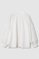 【アナイ/ANAYI】のピコスカラスリーブスリット ブラウス 人気、トレンドファッション・服の通販 founy(ファニー) ファッション Fashion レディースファッション Fashion for Women トップス・カットソー Cut & Sew Tops シャツ・ブラウス・オフィスカジュアル Elegant Blouses & Button-Ups 2026年 2026 おすすめ Recommended / Our Picks ギャザー Gathered, Ruffled シフォン Chiffon, Lightweight Fabric スカラップ Scallop, Scalloped Edge スリット Slit, Slit Detail スリーブ Sleeve, Long Sleeve / Short Sleeve ロング Long, Long-Length エレガント 上品 Elegant 夏 Summer 春 Spring S/S・春夏 SS, Spring/Summer, Warm Season |ID:prp329100004821418