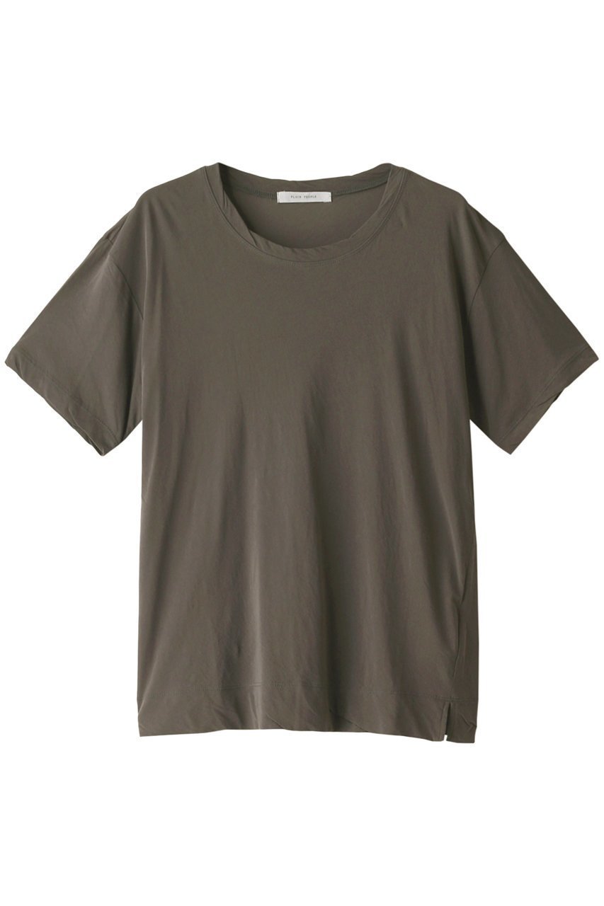 【プレインピープル/PLAIN PEOPLE】のスタンダードTシャツ インテリア・キッズ・メンズ・レディースファッション・服の通販 founy(ファニー) 　ファッション　Fashion　レディースファッション　Fashion for Women　トップス・カットソー　Cut & Sew Tops　シャツ・ブラウス・オフィスカジュアル　Elegant Blouses & Button-Ups　ロングTシャツ・Tシャツ　Longline T-Shirts & Tees　カットソー・ベーシックTシャツ　Cut-and-Sewn Tops / Stretch Tees & Basics　オレンジ　Orange　ショート　Short, Short Length　スタンダード　Standard, Basic　スリーブ　Sleeve, Long Sleeve / Short Sleeve　ハーフ　Half, Half-Length　定番　Standard, Basic Item　カーキ|ID: prp329100004821422 ipo3291000000035041446