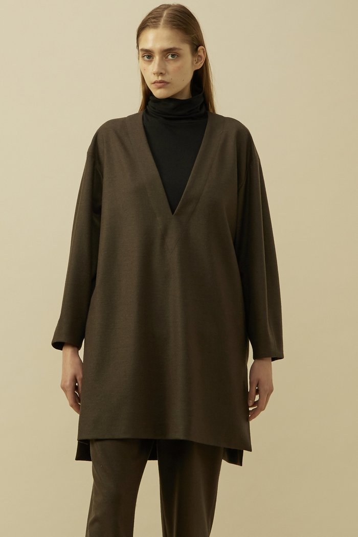 【プレインピープル/PLAIN PEOPLE】のバランサーキュラーミルドVネックチュニックドレス インテリア・キッズ・メンズ・レディースファッション・服の通販 founy(ファニー) https://founy.com/ ファッション Fashion レディースファッション Fashion for Women ワンピース Dresses フォーマル・パーティードレス・結婚式用ドレス Elegant & Casual Dresses チュニック Tunic Tops & Dresses インナー Innerwear チュニック Tunic, Long Top ドレス Dress, One-Piece バランス Balance, Style Balance フォルム Silhouette, Form |ID: prp329100004821423 ipo3291000000035041519