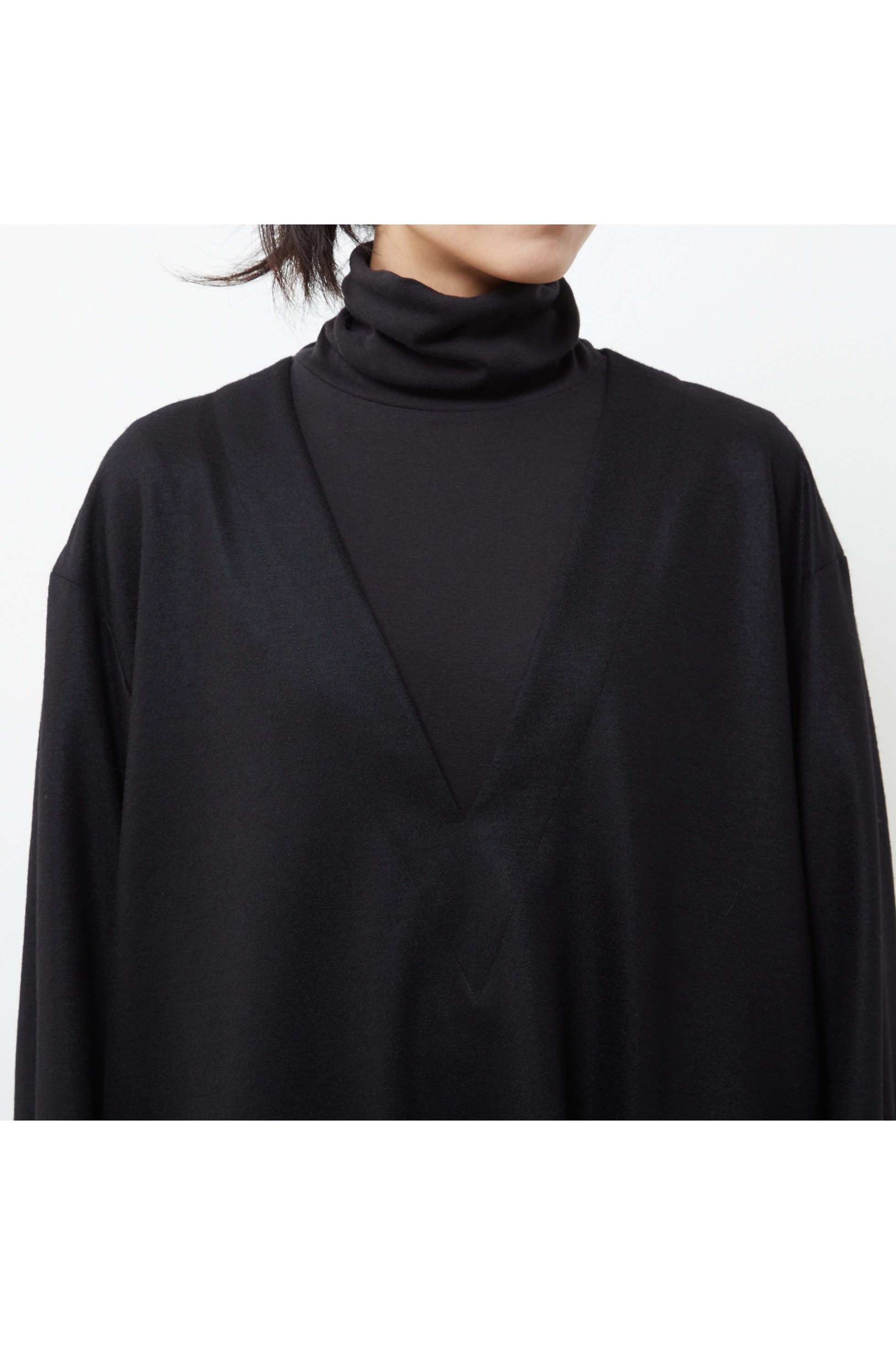 【プレインピープル/PLAIN PEOPLE】のバランサーキュラーミルドVネックチュニックドレス 人気、トレンドファッション・服の通販 founy(ファニー) 　ファッション　Fashion　レディースファッション　Fashion for Women　ワンピース　Dresses　フォーマル・パーティードレス・結婚式用ドレス　Elegant & Casual Dresses　チュニック　Tunic Tops & Dresses　インナー　Innerwear　チュニック　Tunic, Long Top　ドレス　Dress, One-Piece　バランス　Balance, Style Balance　フォルム　Silhouette, Form　other-7|ID: prp329100004821423 ipo3291000000035976453