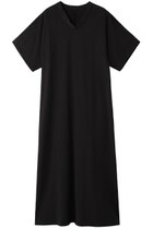 【プレインピープル/PLAIN PEOPLE】のオーガニック天竺ドルマン半袖ワンピース ブラック|ID: prp329100004821424 ipo3291000000035041560