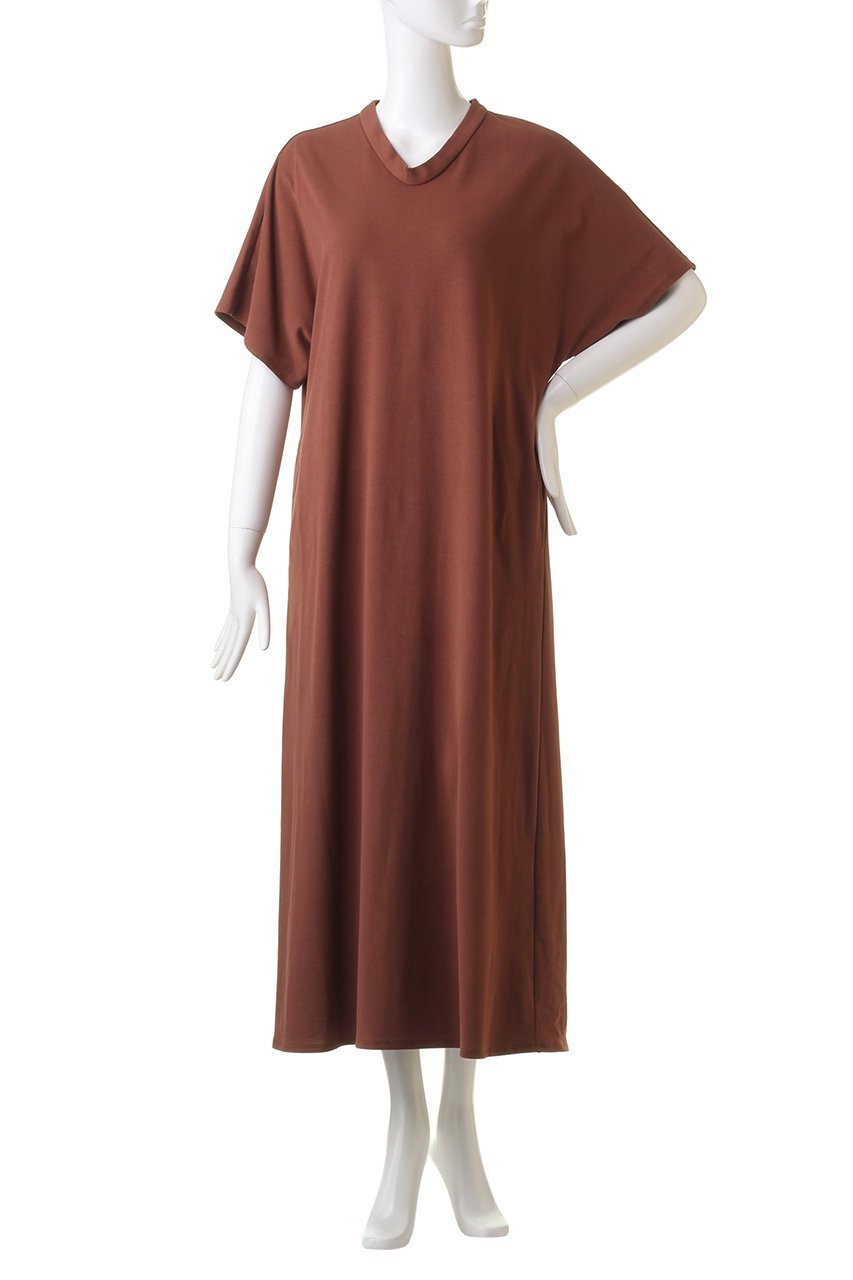 【プレインピープル/PLAIN PEOPLE】のオーガニック天竺ドルマン半袖ワンピース 人気、トレンドファッション・服の通販 founy(ファニー) 　ファッション　Fashion　レディースファッション　Fashion for Women　ワンピース　Dresses　チュニック　Tunic Tops & Dresses　オーガニック　Organic Cotton　チュニック　Tunic, Long Top　ロング　Long, Long-Length　半袖　Short Sleeve, Half Sleeve　other-2|ID: prp329100004821424 ipo3291000000035976478