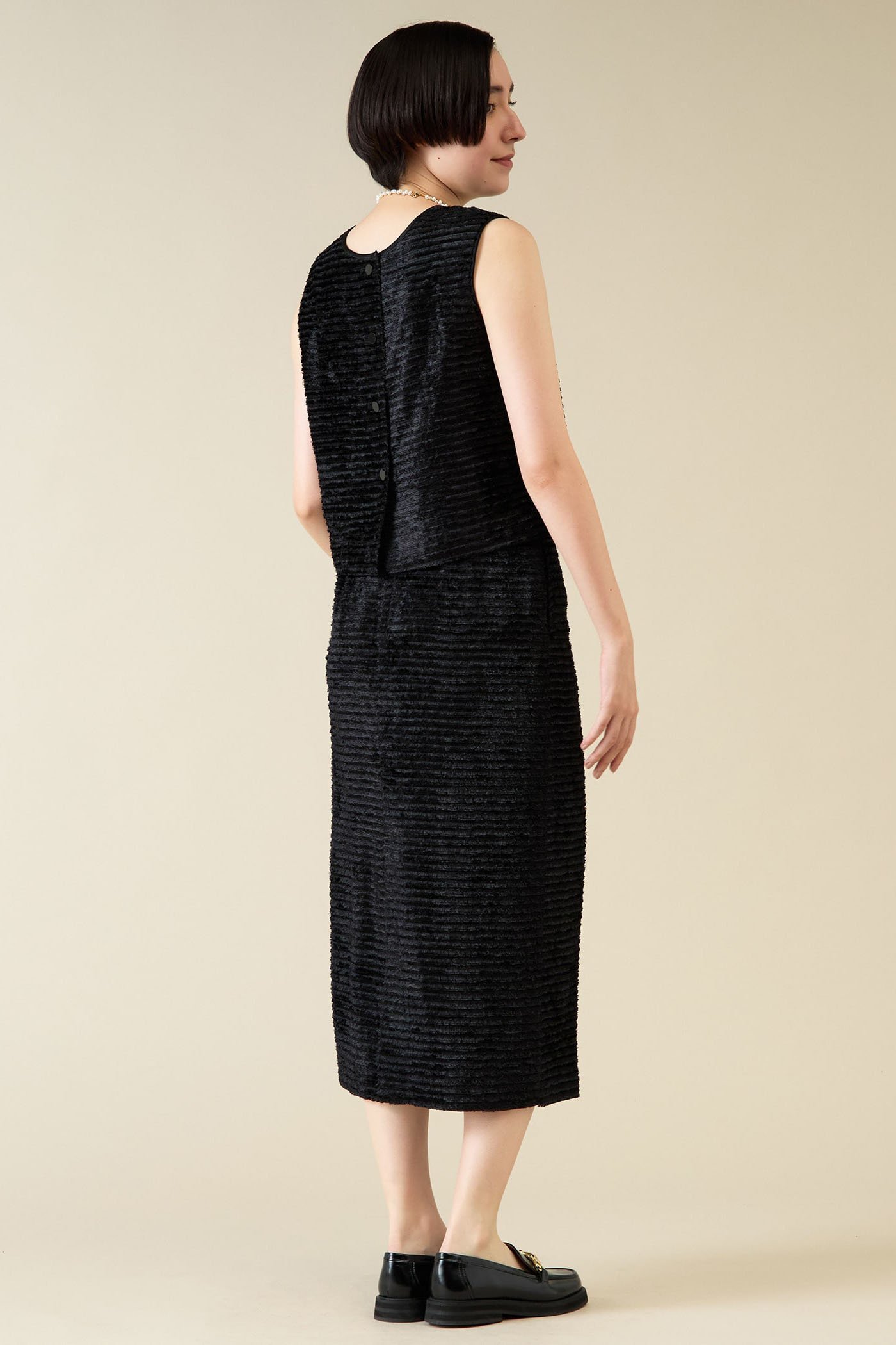 【マルティニーク/martinique】のジャガード2wayプルオーバー(セットアップ可) 人気、トレンドファッション・服の通販 founy(ファニー) 　ファッション　Fashion　レディースファッション　Fashion for Women　トップス・カットソー　Cut & Sew Tops　キャミソール&ノースリーブ　Camisoles & Sleeveless Tops　シャツ・ブラウス・オフィスカジュアル　Elegant Blouses & Button-Ups　カジュアルプルオーバー・ニットトップス　Pullovers & Knit Tops / Casual Pullovers　おすすめ　Recommended / Our Picks　シアー　Sheer, See-Through　ジャカード／ジャガード　Jacquard, Woven Pattern　セットアップ　Set-Up, Coordinated Outfit　ノースリーブ　Sleeveless, No-Sleeve　秋　Autumn　other-4|ID: prp329100004821426 ipo3291000000035041840