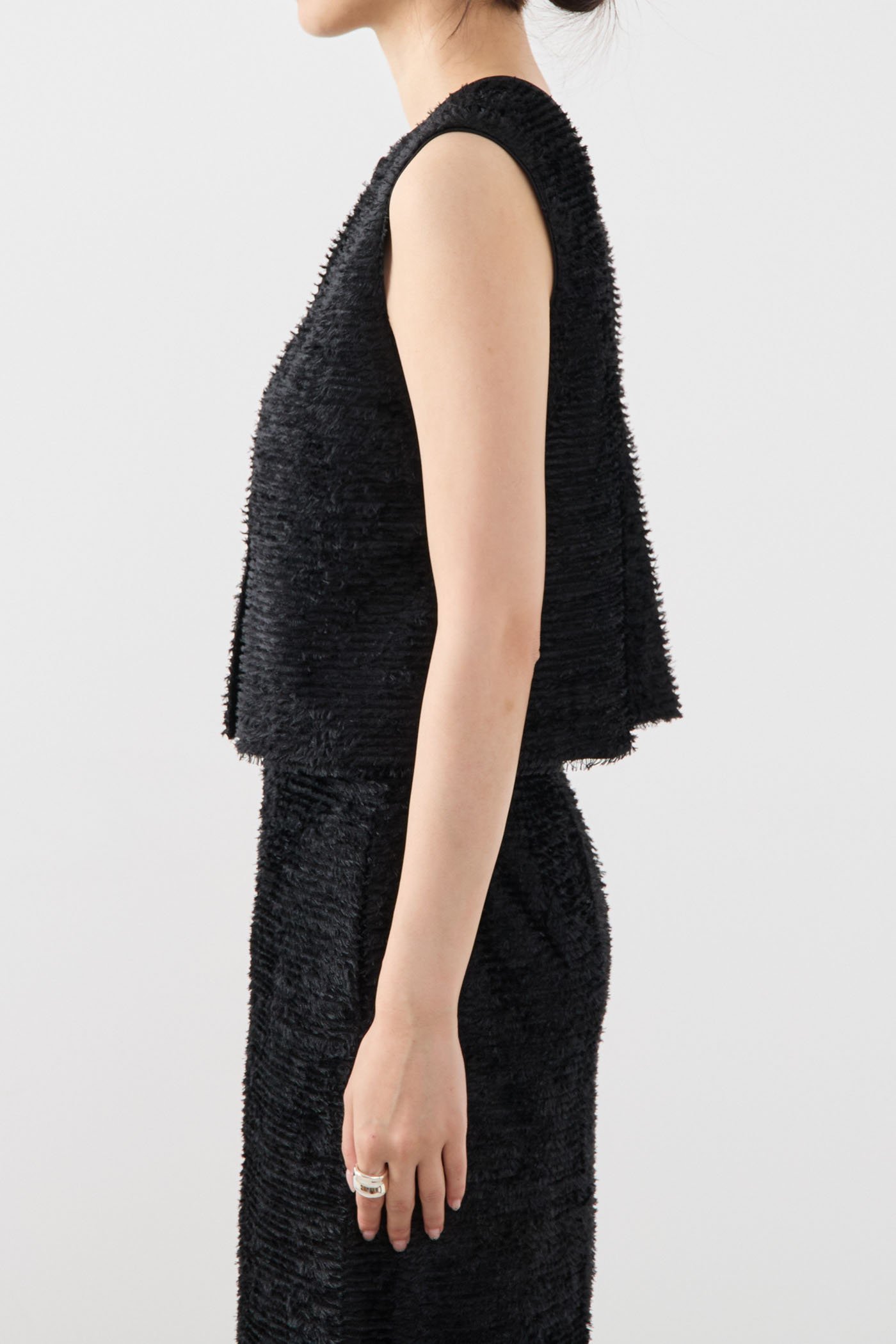 【マルティニーク/martinique】のジャガード2wayプルオーバー(セットアップ可) 人気、トレンドファッション・服の通販 founy(ファニー) 　ファッション　Fashion　レディースファッション　Fashion for Women　トップス・カットソー　Cut & Sew Tops　キャミソール&ノースリーブ　Camisoles & Sleeveless Tops　シャツ・ブラウス・オフィスカジュアル　Elegant Blouses & Button-Ups　カジュアルプルオーバー・ニットトップス　Pullovers & Knit Tops / Casual Pullovers　おすすめ　Recommended / Our Picks　シアー　Sheer, See-Through　ジャカード／ジャガード　Jacquard, Woven Pattern　セットアップ　Set-Up, Coordinated Outfit　ノースリーブ　Sleeveless, No-Sleeve　秋　Autumn　other-6|ID: prp329100004821426 ipo3291000000035041842