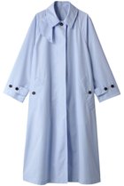 【プレインピープル/PLAIN PEOPLE】のはっ水ステンカラーコート 人気、トレンドファッション・服の通販 founy(ファニー) ファッション Fashion レディースファッション Fashion for Women アウター Coat / Outerwear Collection コート・ロングコート・ピーコート Long Coats, Peacoats & More シンプル Simple, Minimal ベーシック Basic, Essential ロング Long, Long-Length thumbnail サックス|ID: prp329100004821429 ipo3291000000035041971