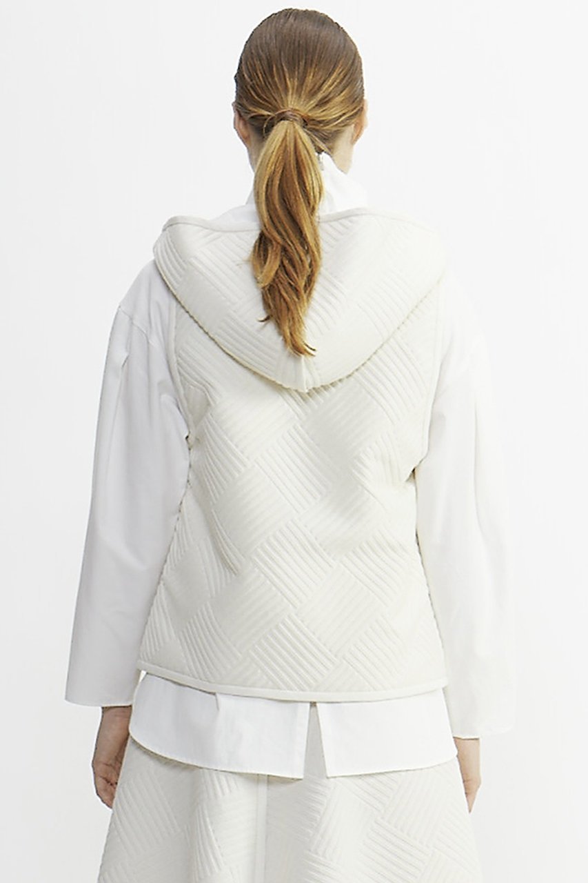 【プレインピープル/PLAIN PEOPLE】のフクレジャガードフーディベスト 人気、トレンドファッション・服の通販 founy(ファニー) 　ファッション　Fashion　レディースファッション　Fashion for Women　アウター　Coat / Outerwear Collection　レディースジャケット・軽アウター　Jackets　シンプル　Simple, Minimal　ジャケット　Jacket, Outerwear　スクエア　Square, Square Shape　パイピング　Piping, Trim Design　ベスト　Vest, Waistcoat　再入荷　Restock / Back in Stock　other-4|ID: prp329100004821430 ipo3291000000035732139