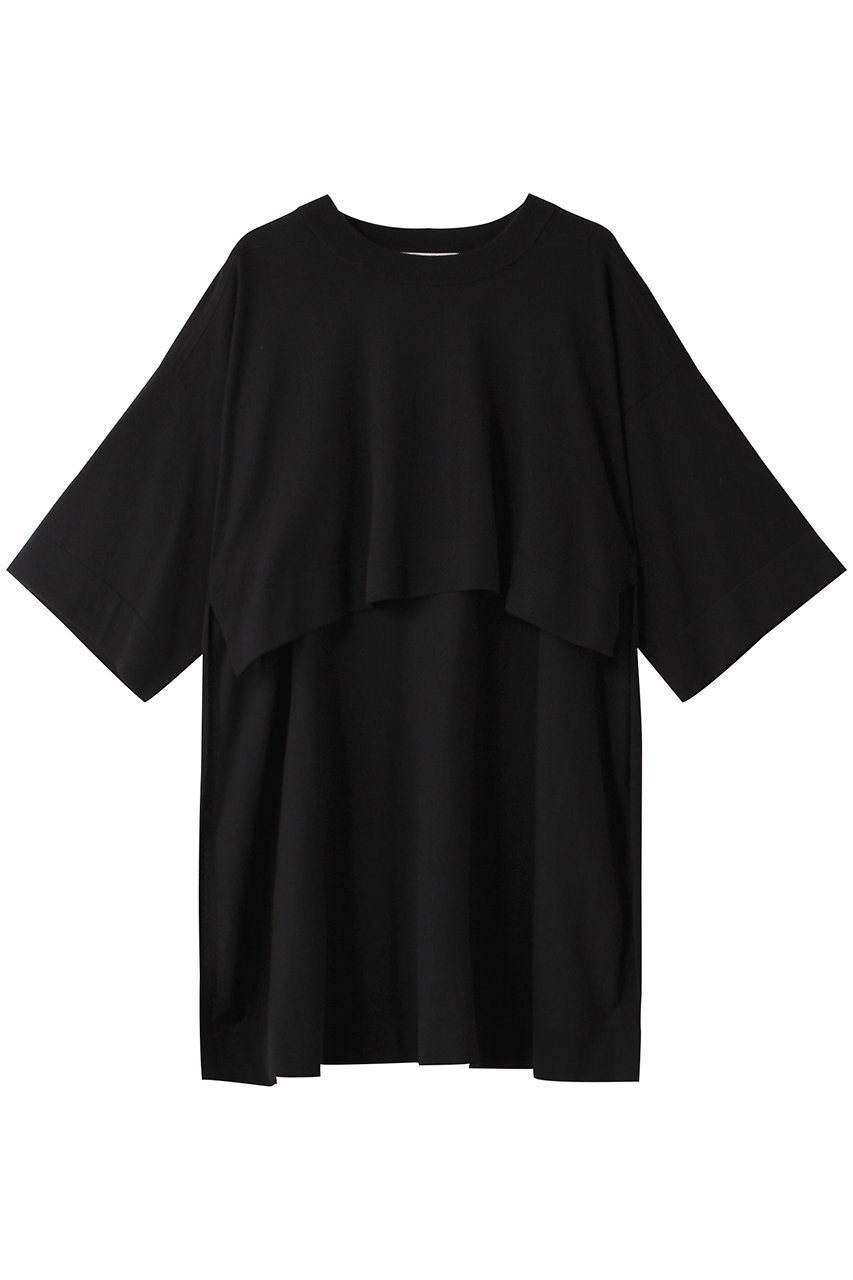 【プレインピープル/PLAIN PEOPLE】のハイツイストコットンニットプルオーバー インテリア・キッズ・メンズ・レディースファッション・服の通販 founy(ファニー) 　ファッション　Fashion　レディースファッション　Fashion for Women　トップス・カットソー　Cut & Sew Tops　ニット　Knit Tops & Sweaters　カジュアルプルオーバー・ニットトップス　Pullovers & Knit Tops / Casual Pullovers　ボトム　Bottoms, Lower Wear　ブラック|ID: prp329100004821431 ipo3291000000035042238