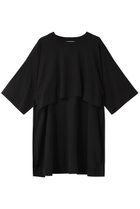 【プレインピープル/PLAIN PEOPLE】のハイツイストコットンニットプルオーバー ブラック|ID: prp329100004821431 ipo3291000000035391465