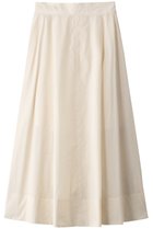 【プレインピープル/PLAIN PEOPLE】のフレアバンディングスカート 人気、トレンドファッション・服の通販 founy(ファニー) ファッション Fashion レディースファッション Fashion for Women スカート Skirts ロングスカート Long Skirts / Maxi & Midi Skirts スリット Slit, Slit Detail タイプライター Typewriter Fabric, Crisp Cotton ロング Long, Long-Length thumbnail ホワイト|ID: prp329100004821435 ipo3291000000035042747