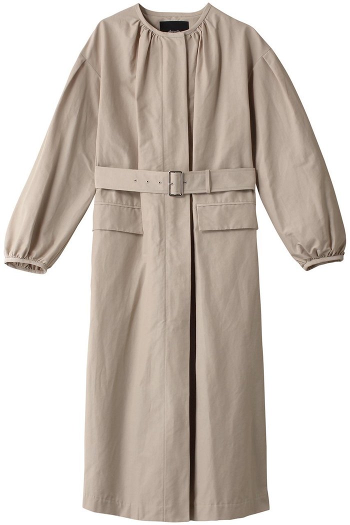 【アルアバイル/allureville】のCNクロスギャザーネックコート インテリア・キッズ・メンズ・レディースファッション・服の通販 founy(ファニー) https://founy.com/ ファッション Fashion レディースファッション Fashion for Women アウター Coat / Outerwear Collection コート・ロングコート・ピーコート Long Coats, Peacoats & More ギャザー Gathered, Ruffled ジップ Zip, Zipper フェイク Faux, Fake フラップ Flap, Flap Pocket ポケット Pocket, Pocket Detail ロング Long, Long-Length 再入荷 Restock / Back in Stock 定番 Standard, Basic Item 春 Spring |ID: prp329100004822244 ipo3291000000035051412