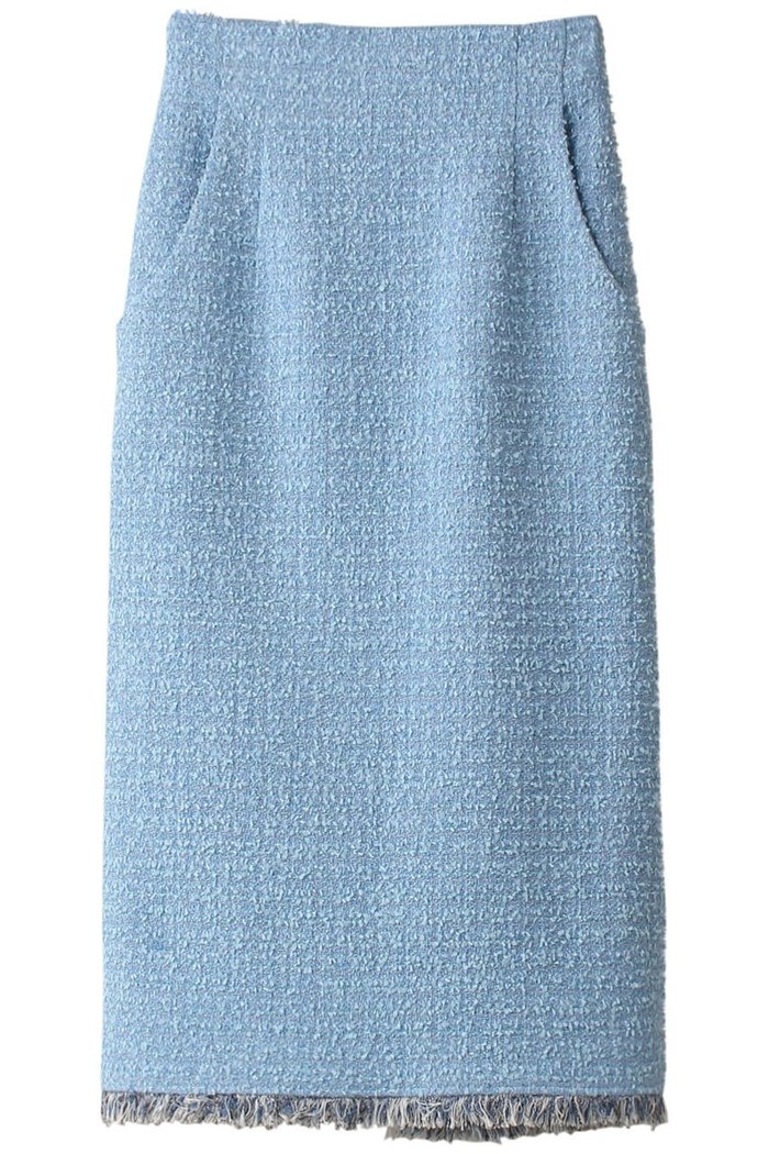 【アルアバイル/allureville】のジオリカラメツイードH/Wタイトスカート インテリア・キッズ・メンズ・レディースファッション・服の通販 founy(ファニー) https://founy.com/ ファッション Fashion レディースファッション Fashion for Women スカート Skirts ロングスカート Long Skirts / Maxi & Midi Skirts イタリア Italy クラシカル Classical, Vintage-Inspired スウェット / スエット Sweatshirt, Sweatwear スニーカー Sneakers, Trainers タイトスカート Pencil Skirt, Tight Skirt ツイード Twill, Twill Weave フリンジ Fringe, Tassel ヘムライン Hemline, Bottom Cut ロング Long, Long-Length 再入荷 Restock / Back in Stock |ID: prp329100004822245 ipo3291000000035051423