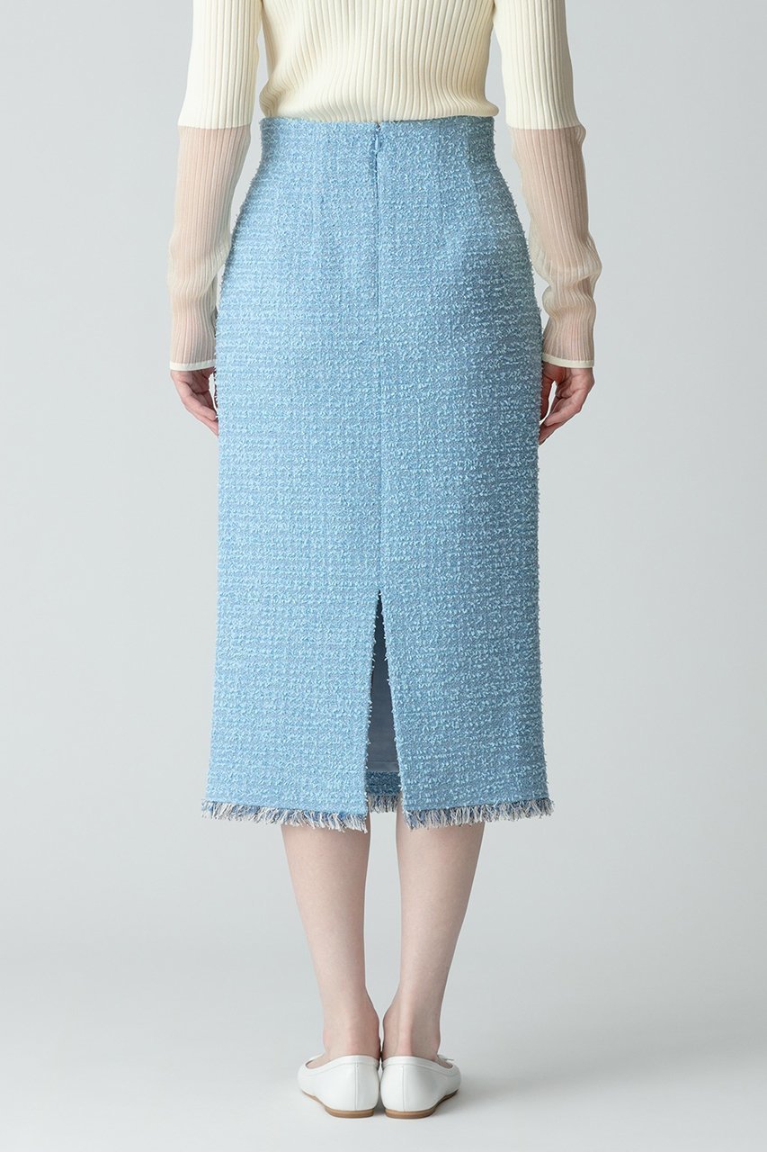 【アルアバイル/allureville】のジオリカラメツイードH/Wタイトスカート 人気、トレンドファッション・服の通販 founy(ファニー) ファッション Fashion レディースファッション Fashion for Women スカート Skirts ロングスカート Long Skirts / Maxi & Midi Skirts イタリア Italy クラシカル Classical, Vintage-Inspired スウェット / スエット Sweatshirt, Sweatwear スニーカー Sneakers, Trainers タイトスカート Pencil Skirt, Tight Skirt ツイード Twill, Twill Weave フリンジ Fringe, Tassel ヘムライン Hemline, Bottom Cut ロング Long, Long-Length 再入荷 Restock / Back in Stock other-8|ID: prp329100004822245 ipo3291000000035051431