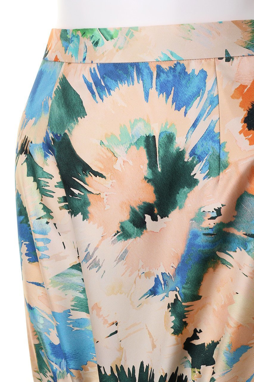 【アルアバイル/allureville】のスイサイフラワーキリカエバルーンスカート 人気、トレンドファッション・服の通販 founy(ファニー) 　ファッション　Fashion　レディースファッション　Fashion for Women　スカート　Skirts　ロングスカート　Long Skirts / Maxi & Midi Skirts　バルーン　Balloon, Balloon Silhouette　パーティ　Party, Party Style　フェミニン　Feminine, Girly　フラワー　Flower, Floral　プリント　Print, Printed Pattern　リボン　Ribbon, Bow　ロング　Long, Long-Length　再入荷　Restock / Back in Stock　other-5|ID: prp329100004822248 ipo3291000000035051454