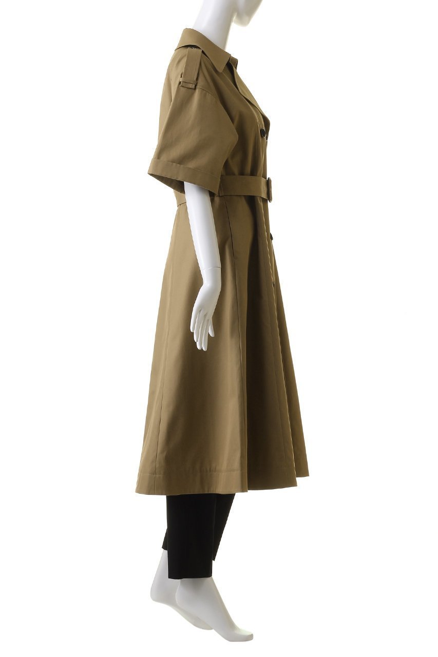 【アルアバイル/allureville】のハーフスリーブトレンチ 人気、トレンドファッション・服の通販 founy(ファニー) 　ファッション　Fashion　レディースファッション　Fashion for Women　アウター　Coat / Outerwear Collection　コート・ロングコート・ピーコート　Long Coats, Peacoats & More　ファブリック　Fabric, Textile　ロング　Long, Long-Length　エレガント 上品　Elegant　再入荷　Restock / Back in Stock　other-3|ID: prp329100004822251 ipo3291000000035051556