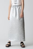 【アルアバイル/allureville】のメタリックジャガードナロースカート 人気、トレンドファッション・服の通販 founy(ファニー) ファッション Fashion レディースファッション Fashion for Women スカート Skirts ロングスカート Long Skirts / Maxi & Midi Skirts シルバー Silver, Metallic Silver シンプル Simple, Minimal ジャカード／ジャガード Jacquard, Woven Pattern ロング Long, Long-Length 再入荷 Restock / Back in Stock thumbnail シルバー|ID: prp329100004822253 ipo3291000000035051582