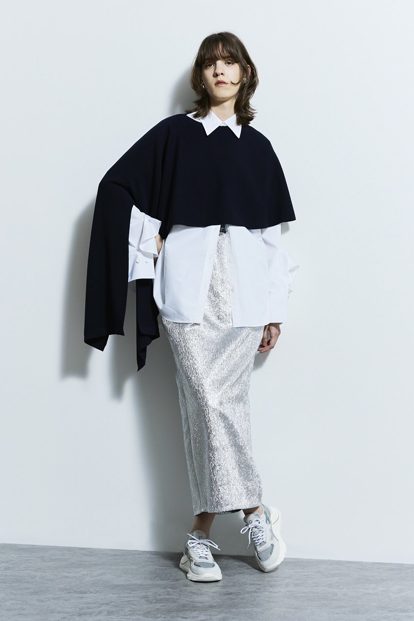 【アルアバイル/allureville】のメタリックジャガードナロースカート 人気、トレンドファッション・服の通販 founy(ファニー) ファッション Fashion レディースファッション Fashion for Women スカート Skirts ロングスカート Long Skirts / Maxi & Midi Skirts シルバー Silver, Metallic Silver シンプル Simple, Minimal ジャカード/ジャガード Jacquard, Woven Pattern ロング Long, Long-Length other-4|ID: prp329100004822253 ipo3291000000036139078