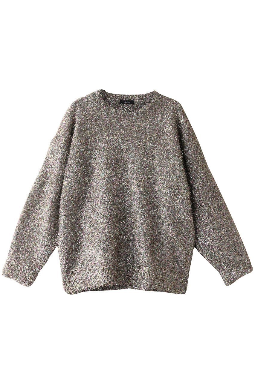 【アルアバイル/allureville】のマルチラメシャギープルオーバー インテリア・キッズ・メンズ・レディースファッション・服の通販 founy(ファニー) 　ファッション　Fashion　レディースファッション　Fashion for Women　トップス・カットソー　Cut & Sew Tops　ニット　Knit Tops & Sweaters　カジュアルプルオーバー・ニットトップス　Pullovers & Knit Tops / Casual Pullovers　おすすめ　Recommended / Our Picks　セットアップ　Set-Up, Coordinated Outfit　デニム　Denim, Jeans Material　メタリック　Metallic, Shiny Finish　再入荷　Restock / Back in Stock　マルチカラー|ID: prp329100004822256 ipo3291000000035051619