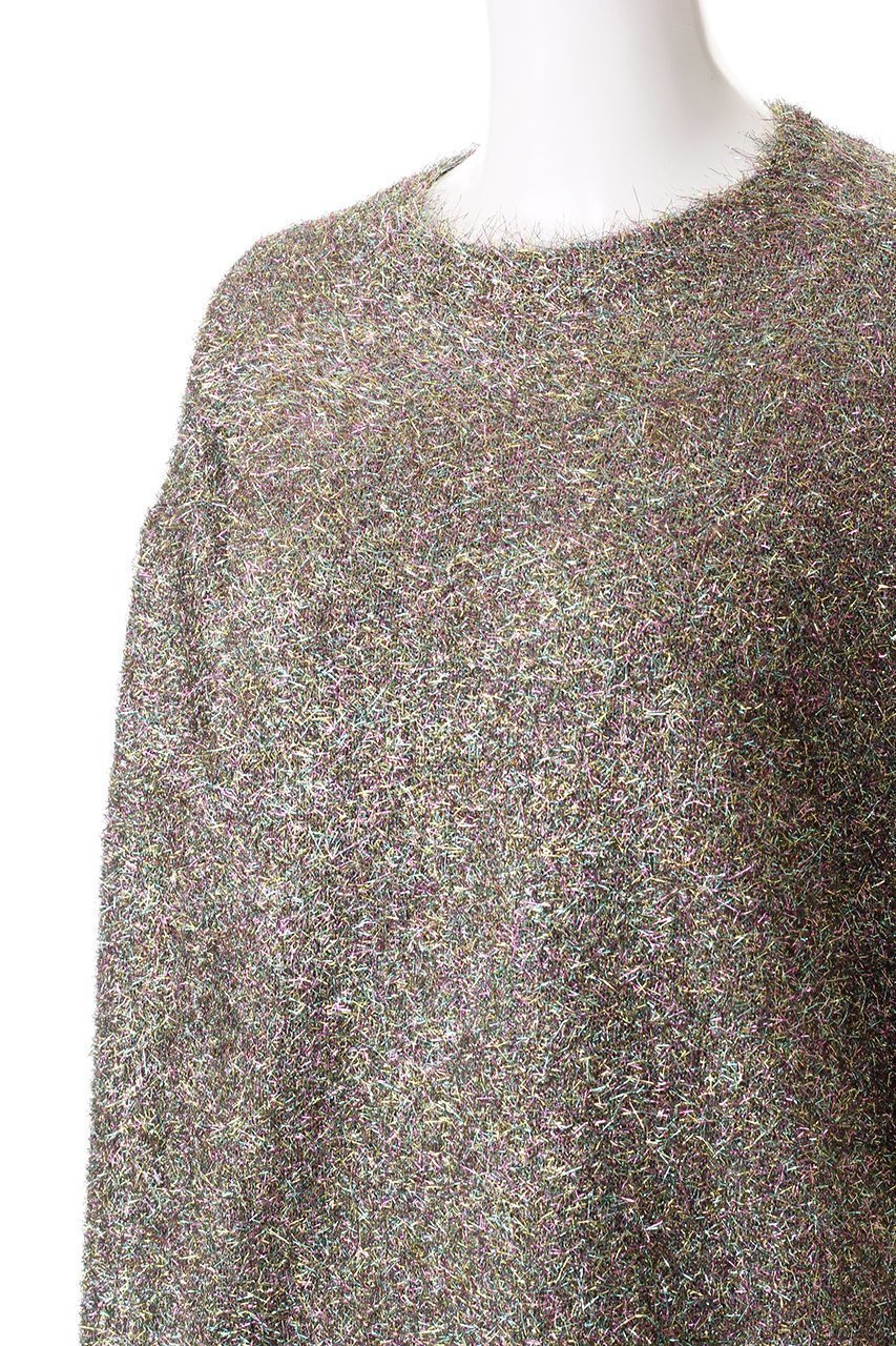【アルアバイル/allureville】のマルチラメシャギープルオーバー 人気、トレンドファッション・服の通販 founy(ファニー) 　ファッション　Fashion　レディースファッション　Fashion for Women　トップス・カットソー　Cut & Sew Tops　ニット　Knit Tops & Sweaters　カジュアルプルオーバー・ニットトップス　Pullovers & Knit Tops / Casual Pullovers　おすすめ　Recommended / Our Picks　セットアップ　Set-Up, Coordinated Outfit　デニム　Denim, Jeans Material　メタリック　Metallic, Shiny Finish　再入荷　Restock / Back in Stock　other-5|ID: prp329100004822256 ipo3291000000035051628