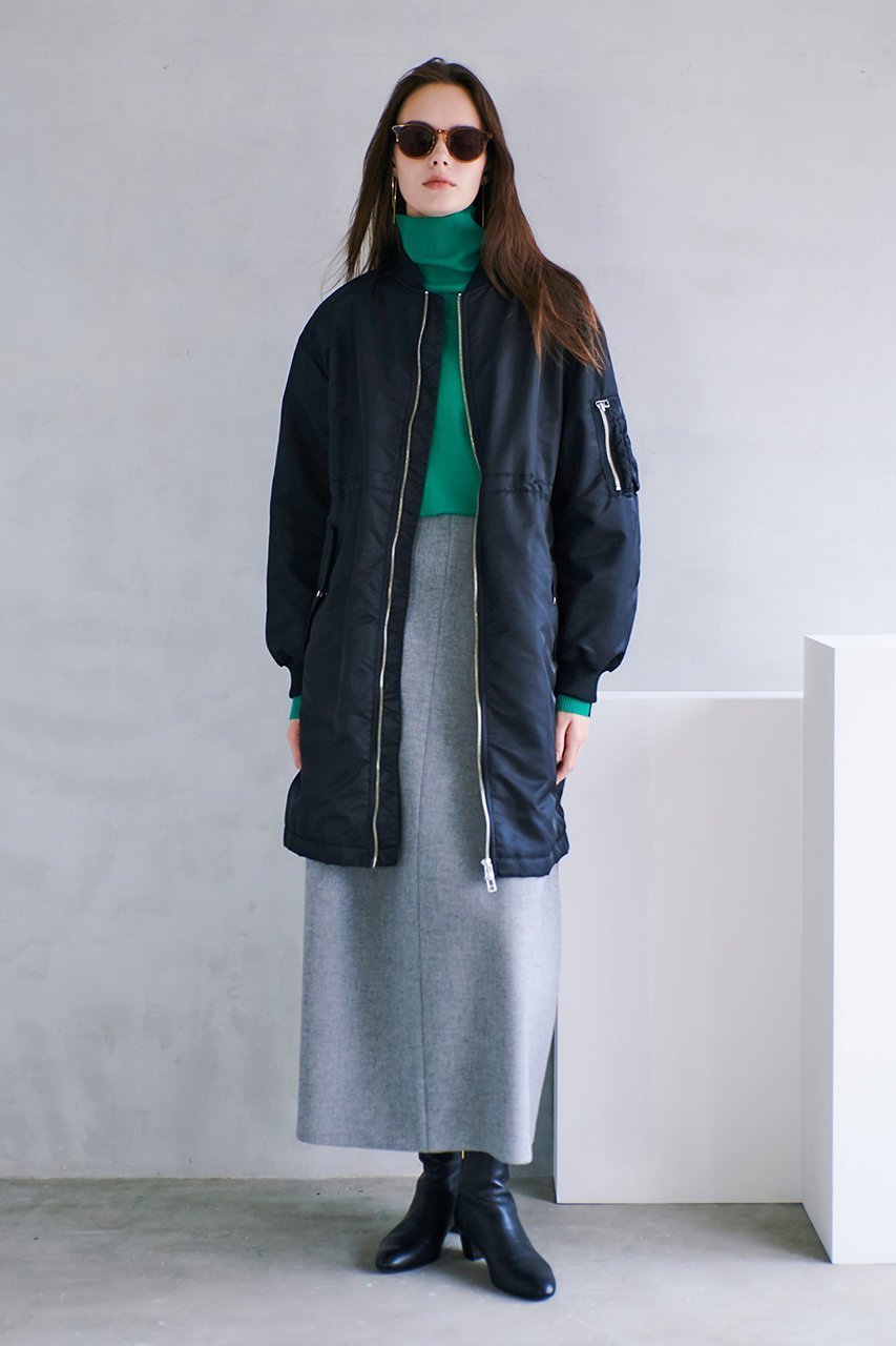 【アルアバイル/allureville】のボンディングフレアースカート 人気、トレンドファッション・服の通販 founy(ファニー) 　ファッション　Fashion　レディースファッション　Fashion for Women　スカート　Skirts　おすすめ　Recommended / Our Picks　ショート　Short, Short Length　セットアップ　Set-Up, Coordinated Outfit　フレア　Flare, Flared　ブルゾン　Blouson, Bomber Jacket　ボンディング　Bonding, Bonded Fabric　再入荷　Restock / Back in Stock　other-7|ID: prp329100004822257 ipo3291000000035051660