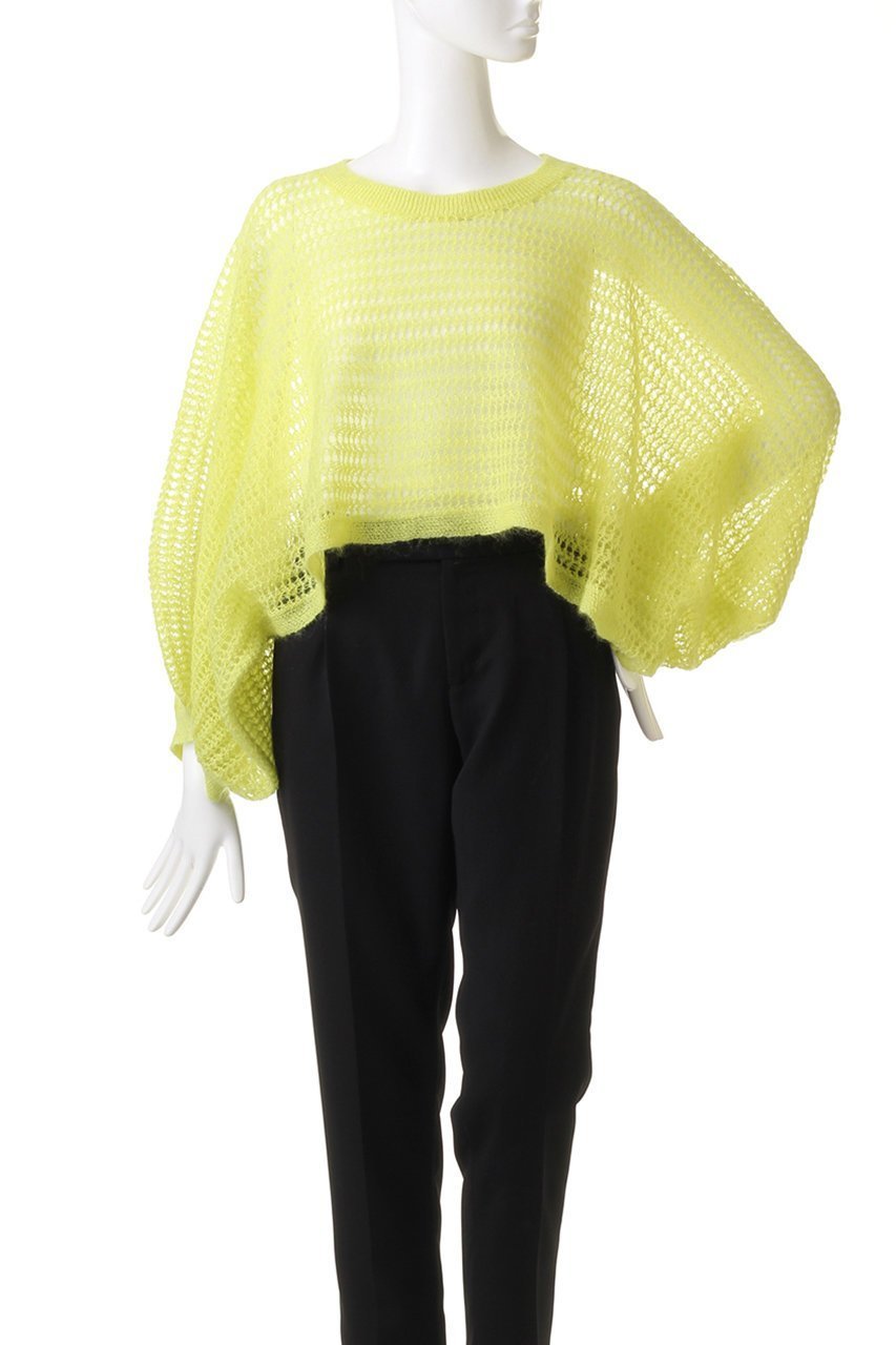 【アルアバイル/allureville】のドライモヘヤメッシュプルオーバー 人気、トレンドファッション・服の通販 founy(ファニー) 　ファッション　Fashion　レディースファッション　Fashion for Women　トップス・カットソー　Cut & Sew Tops　ニット　Knit Tops & Sweaters　カジュアルプルオーバー・ニットトップス　Pullovers & Knit Tops / Casual Pullovers　インナー　Innerwear　シンプル　Simple, Minimal　チューブ　Tube, Tube Top　再入荷　Restock / Back in Stock　other-2|ID: prp329100004822259 ipo3291000000035051700