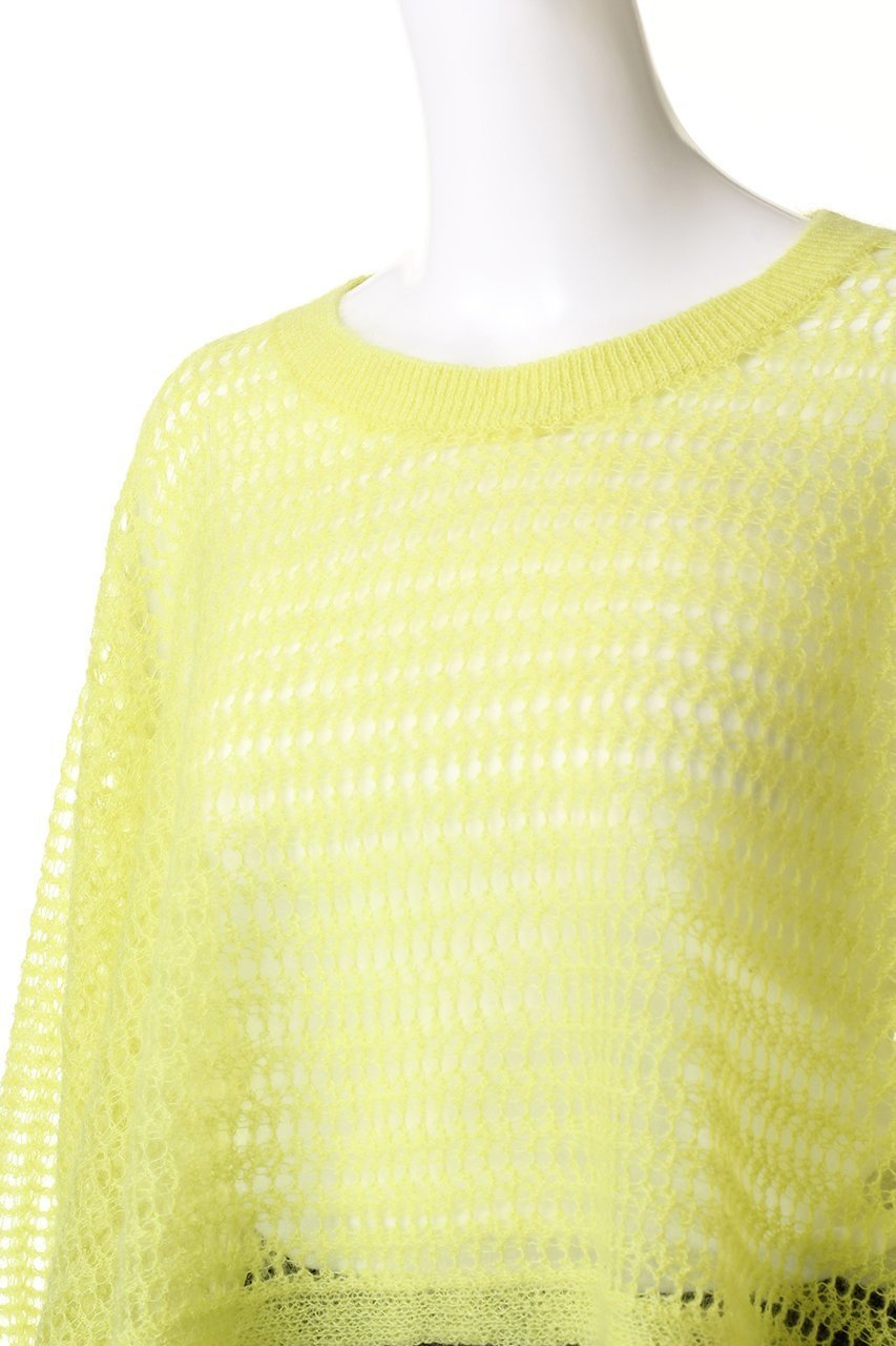 【アルアバイル/allureville】のドライモヘヤメッシュプルオーバー 人気、トレンドファッション・服の通販 founy(ファニー) 　ファッション　Fashion　レディースファッション　Fashion for Women　トップス・カットソー　Cut & Sew Tops　ニット　Knit Tops & Sweaters　カジュアルプルオーバー・ニットトップス　Pullovers & Knit Tops / Casual Pullovers　インナー　Innerwear　シンプル　Simple, Minimal　チューブ　Tube, Tube Top　再入荷　Restock / Back in Stock　other-5|ID: prp329100004822259 ipo3291000000035051709