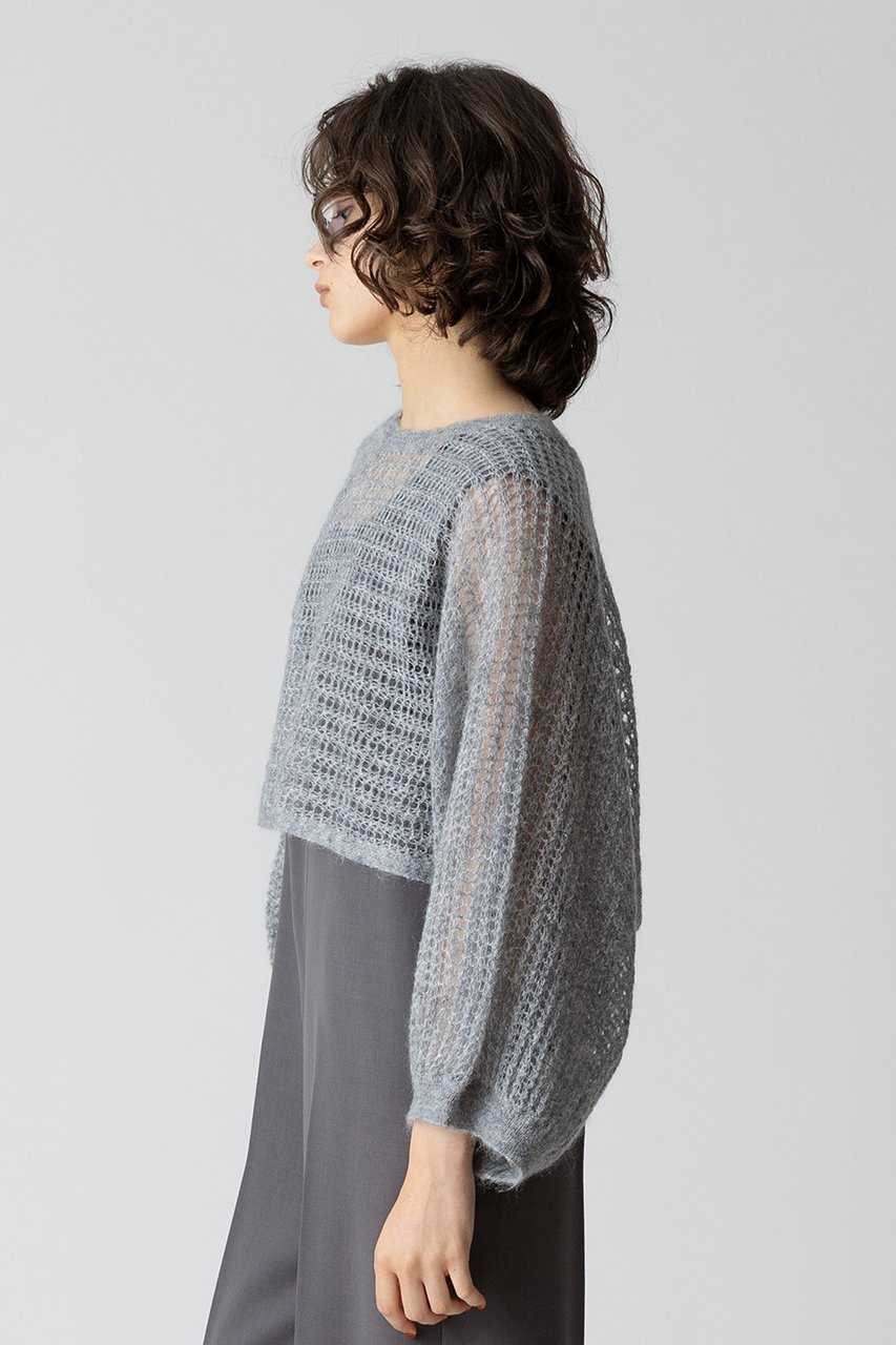 【アルアバイル/allureville】のドライモヘヤメッシュプルオーバー 人気、トレンドファッション・服の通販 founy(ファニー) 　ファッション　Fashion　レディースファッション　Fashion for Women　トップス・カットソー　Cut & Sew Tops　ニット　Knit Tops & Sweaters　カジュアルプルオーバー・ニットトップス　Pullovers & Knit Tops / Casual Pullovers　インナー　Innerwear　シンプル　Simple, Minimal　チューブ　Tube, Tube Top　再入荷　Restock / Back in Stock　other-7|ID: prp329100004822259 ipo3291000000035051714