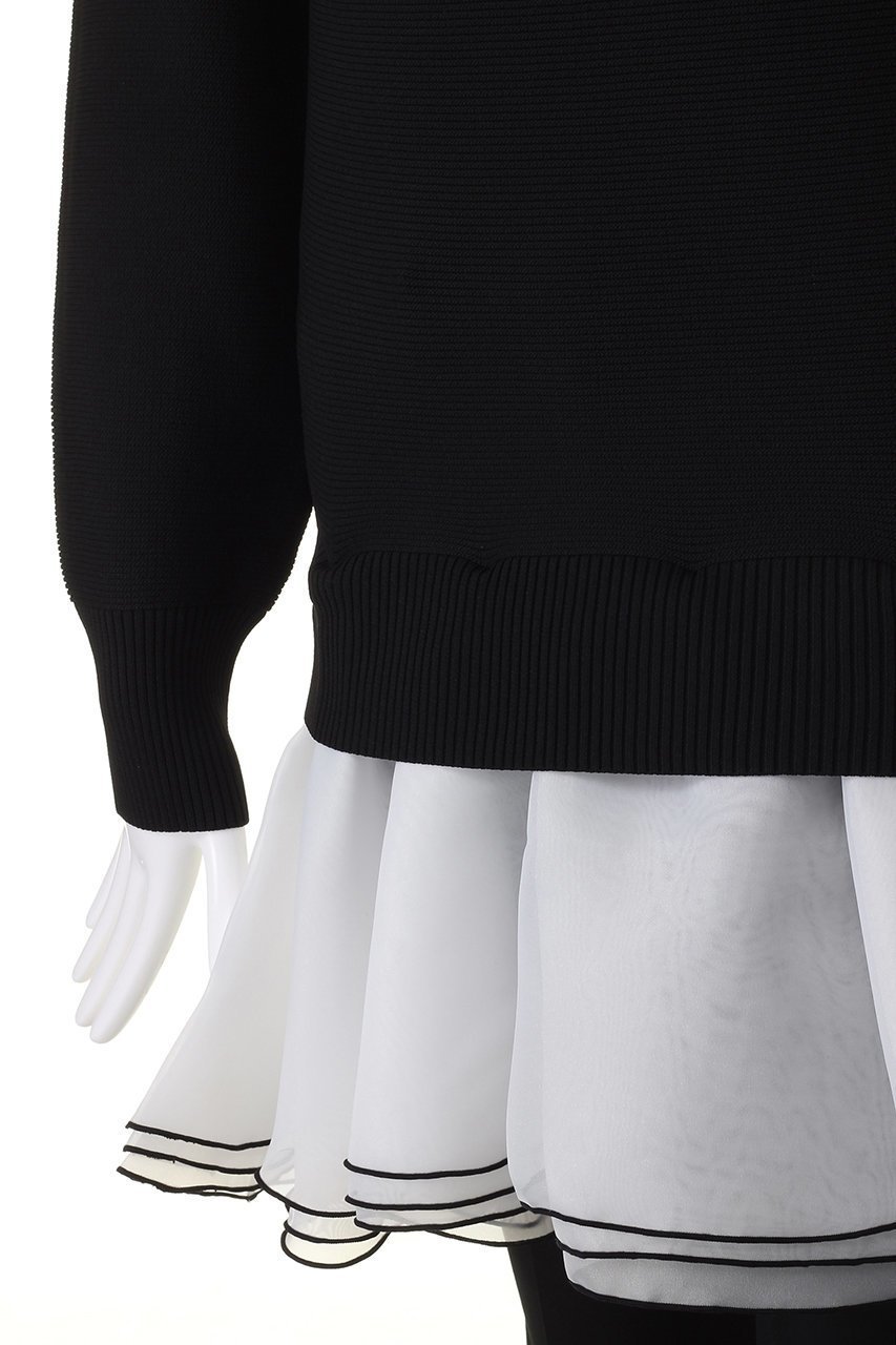 【アルアバイル/allureville】の【Loulou Willoughby】フリリードッキングチュニックワンピース 人気、トレンドファッション・服の通販 founy(ファニー) 　ファッション　Fashion　レディースファッション　Fashion for Women　ワンピース　Dresses　チュニック　Tunic Tops & Dresses　オーガンジー　Organza Fabric　シアー　Sheer, See-Through　シンプル　Simple, Minimal　チュニック　Tunic, Long Top　パーティ　Party, Party Style　フェミニン　Feminine, Girly　再入荷　Restock / Back in Stock　other-5|ID: prp329100004822263 ipo3291000000035051882