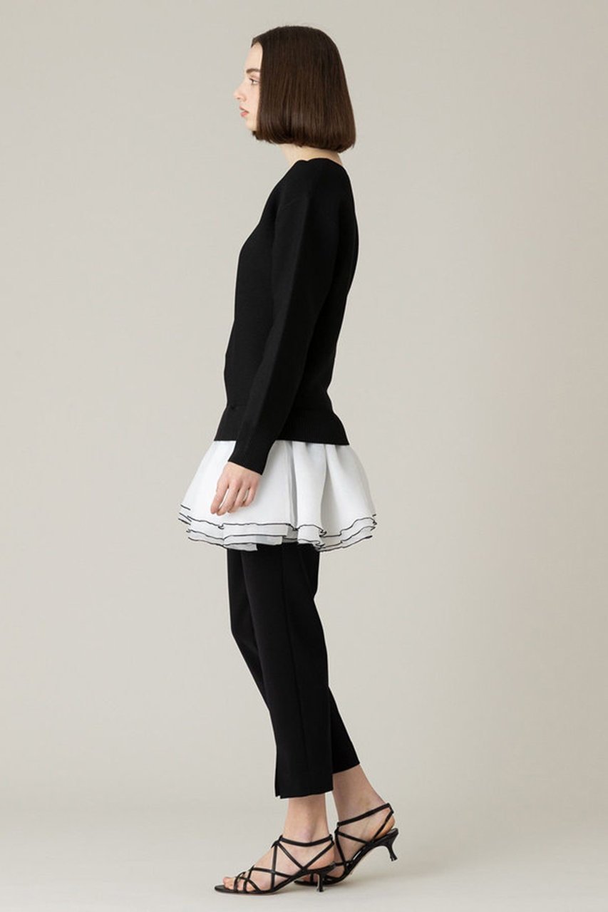 【アルアバイル/allureville】の【Loulou Willoughby】フリリードッキングチュニックワンピース 人気、トレンドファッション・服の通販 founy(ファニー) 　ファッション　Fashion　レディースファッション　Fashion for Women　ワンピース　Dresses　チュニック　Tunic Tops & Dresses　オーガンジー　Organza Fabric　シアー　Sheer, See-Through　シンプル　Simple, Minimal　チュニック　Tunic, Long Top　パーティ　Party, Party Style　フェミニン　Feminine, Girly　other-8|ID: prp329100004822263 ipo3291000000036028348