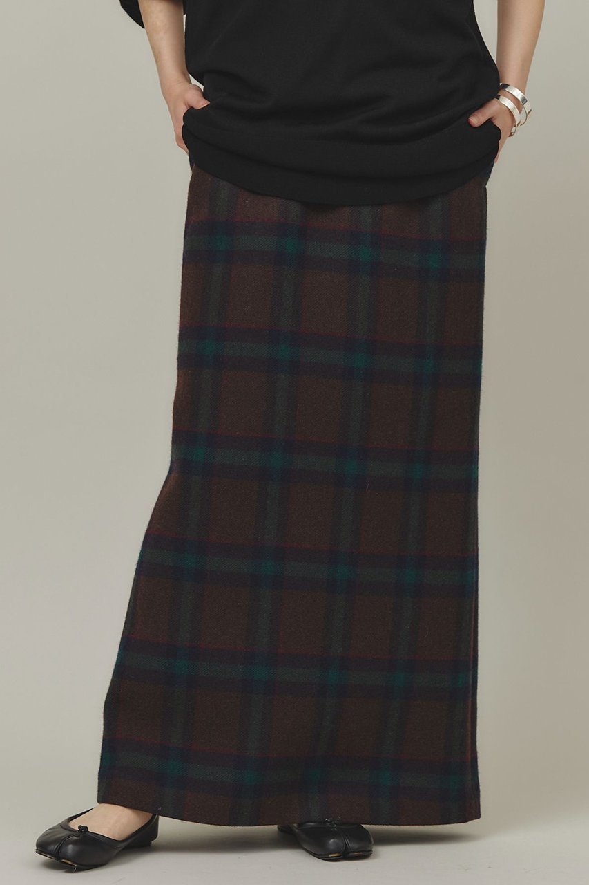 【カレンソロジー/Curensology】の〈C.S.G〉ウールチェックスカート 人気、トレンドファッション・服の通販 founy(ファニー) ファッション Fashion レディースファッション Fashion for Women スカート Skirts ロングスカート Long Skirts / Maxi & Midi Skirts おすすめ Recommended / Our Picks グログラン Grosgrain, Grosgrain Ribbon シンプル Simple, Minimal チェック Check, Plaid, Tartan ハイネック High Neck, Mock Neck ロング Long, Long-Length エレガント 上品 Elegant 再入荷 Restock / Back in Stock 定番 Standard, Basic Item other-1|ID: prp329100004822264 ipo3291000000035052068
