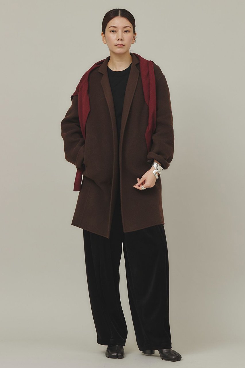 【カレンソロジー/Curensology】のマンテコチェスターコート 人気、トレンドファッション・服の通販 founy(ファニー) 　ファッション　Fashion　レディースファッション　Fashion for Women　アウター　Coat / Outerwear Collection　コート・ロングコート・ピーコート　Long Coats, Peacoats & More　チェスターコート・ロング丈アウター　Chester Coats / Chesterfield Long Coats　おすすめ　Recommended / Our Picks　ショート　Short, Short Length　シンプル　Simple, Minimal　スタンド　Stand Collar, Upright Stand　チェスターコート　Chester Coat, Long Coat　エレガント 上品　Elegant　人気　Popular, Best Seller　再入荷　Restock / Back in Stock　別注　Limited Edition, Custom Order　other-5|ID: prp329100004822265 ipo3291000000035052084