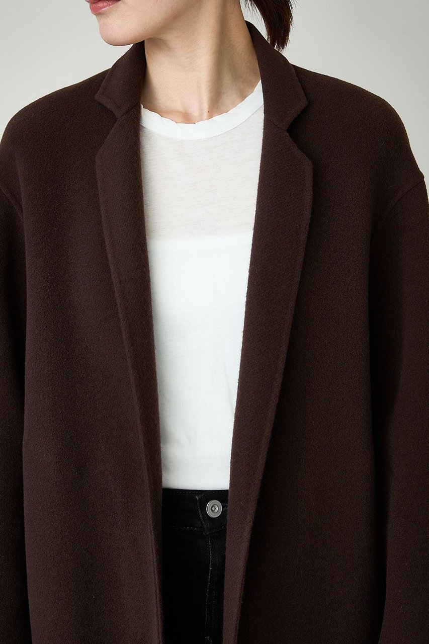 【カレンソロジー/Curensology】のマンテコチェスターコート 人気、トレンドファッション・服の通販 founy(ファニー) 　ファッション　Fashion　レディースファッション　Fashion for Women　アウター　Coat / Outerwear Collection　コート・ロングコート・ピーコート　Long Coats, Peacoats & More　チェスターコート・ロング丈アウター　Chester Coats / Chesterfield Long Coats　おすすめ　Recommended / Our Picks　ショート　Short, Short Length　シンプル　Simple, Minimal　スタンド　Stand Collar, Upright Stand　チェスターコート　Chester Coat, Long Coat　エレガント 上品　Elegant　人気　Popular, Best Seller　再入荷　Restock / Back in Stock　別注　Limited Edition, Custom Order　other-7|ID: prp329100004822265 ipo3291000000035052086